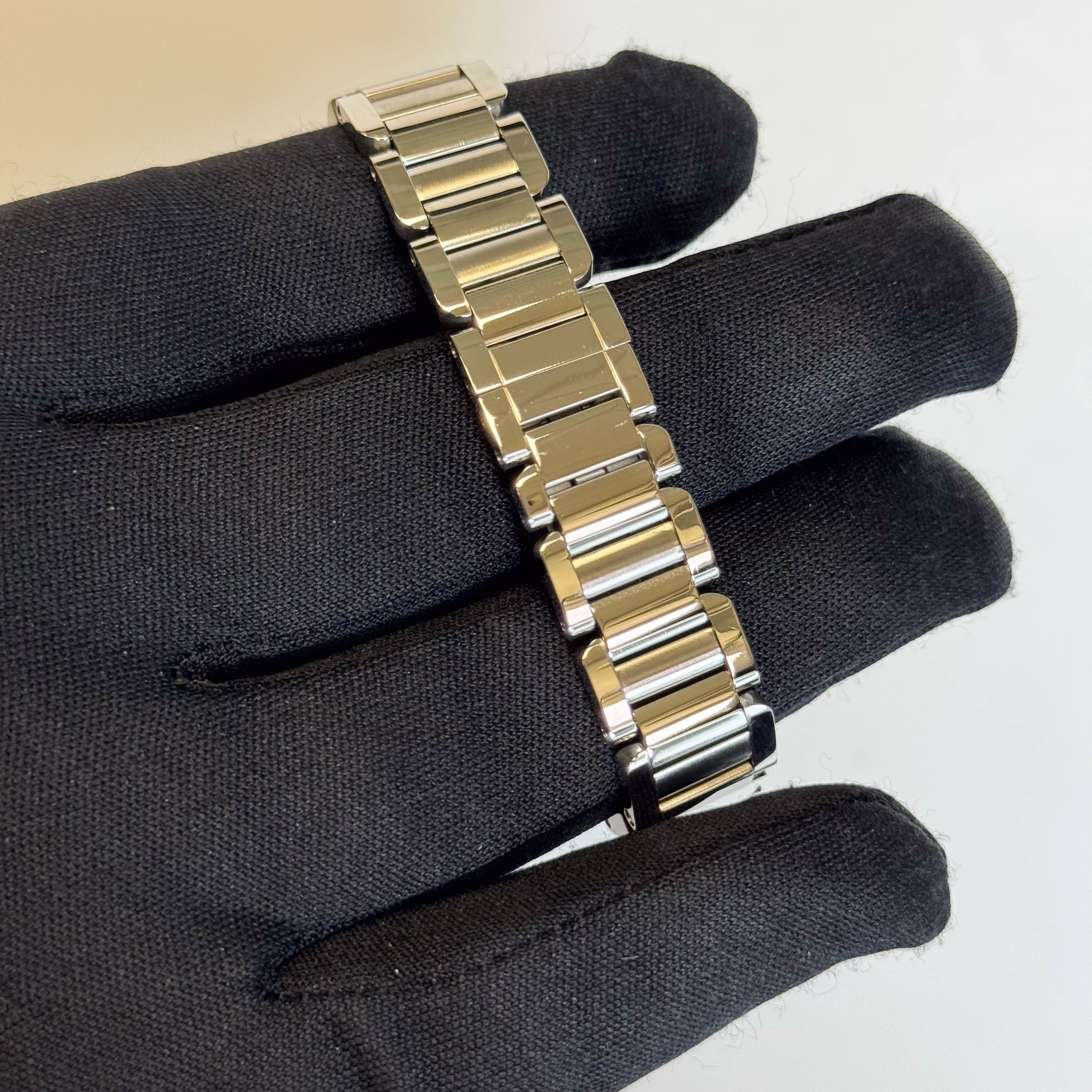 Cartier Tank 22mm Silver Dial Watch Ref# W5310019