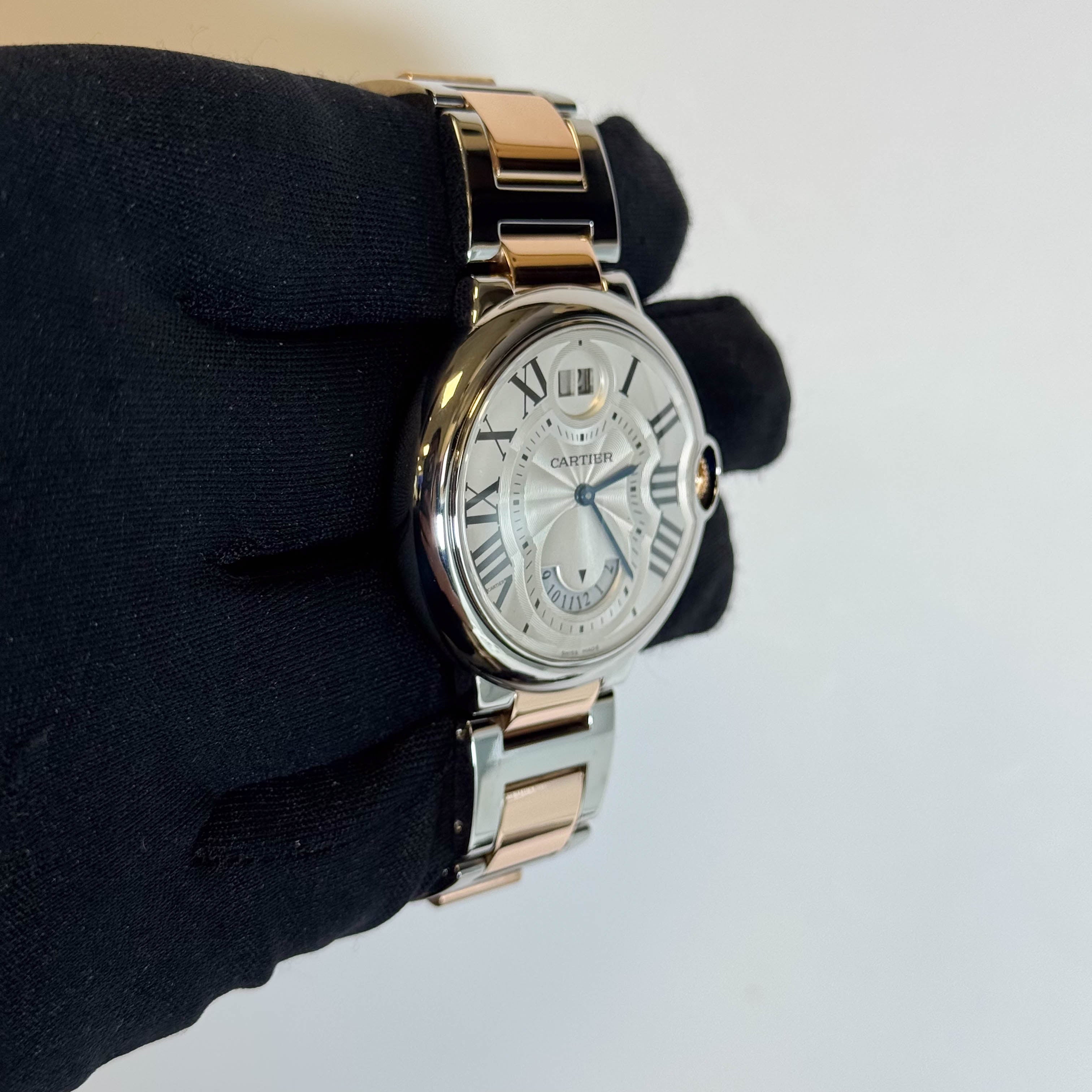Cartier Ballon Bleu 36mm Silver Dial Watch Ref# W6920027