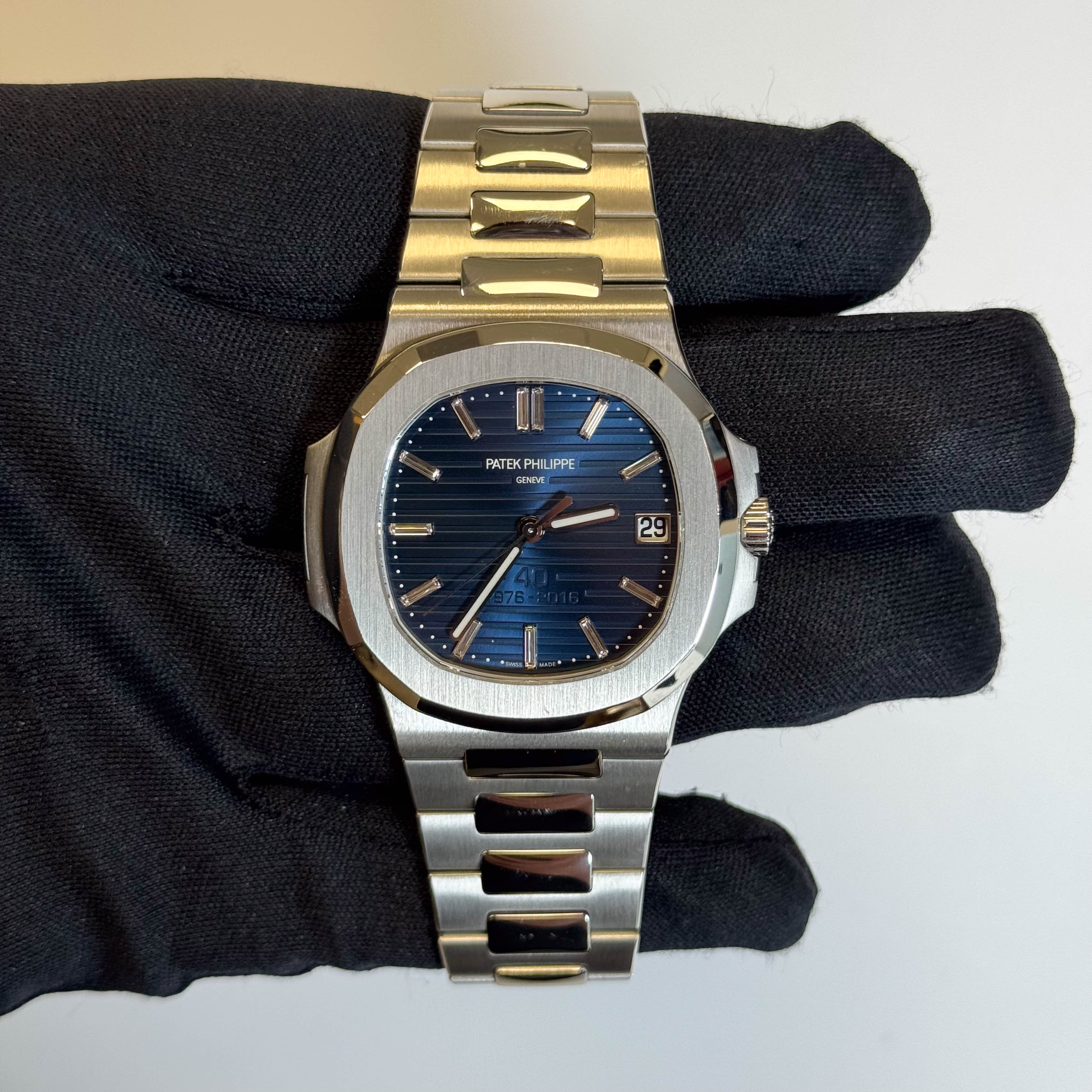Patek Philippe Nautilus 40mm Blue Dial Watch Ref# 5711/1P-001
