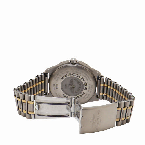 Breitling Mens Aerospace Titanium 40mm Black Stick Dial Watch Reference# F65062 - Happy Jewelers Fine Jewelry Lifetime Warranty