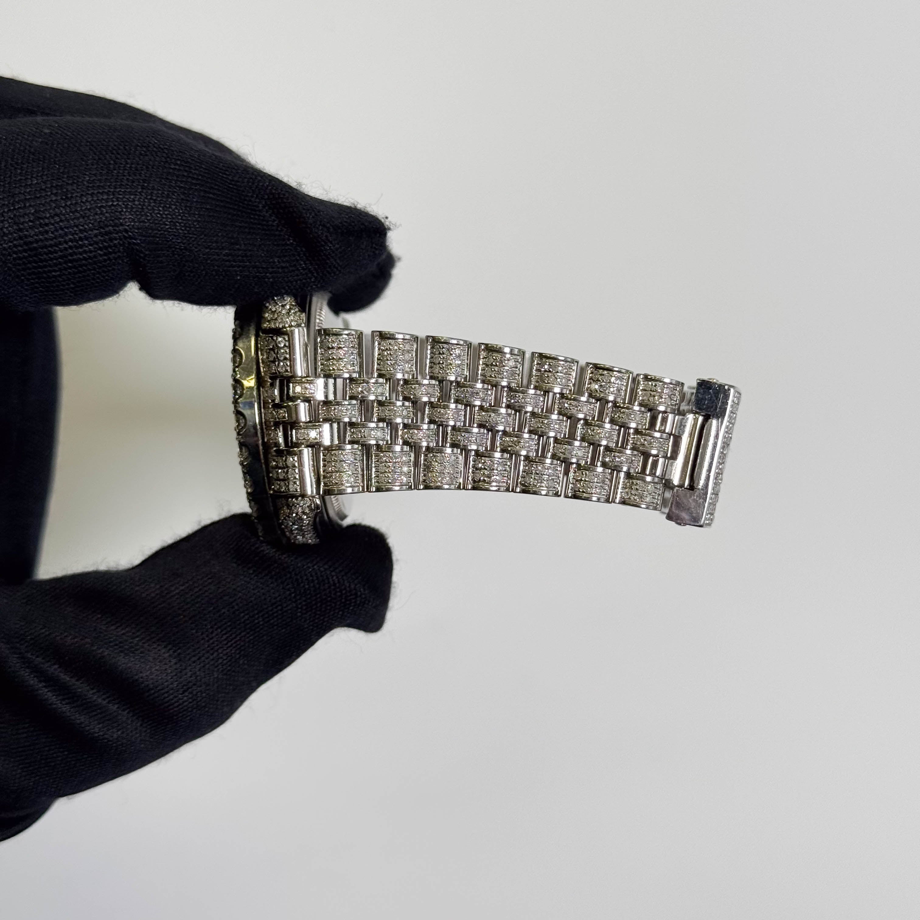 Rolex Datejust 36mm Pave Dial Watch Ref# 16014 - Happy Jewelers Fine Jewelry Lifetime Warranty