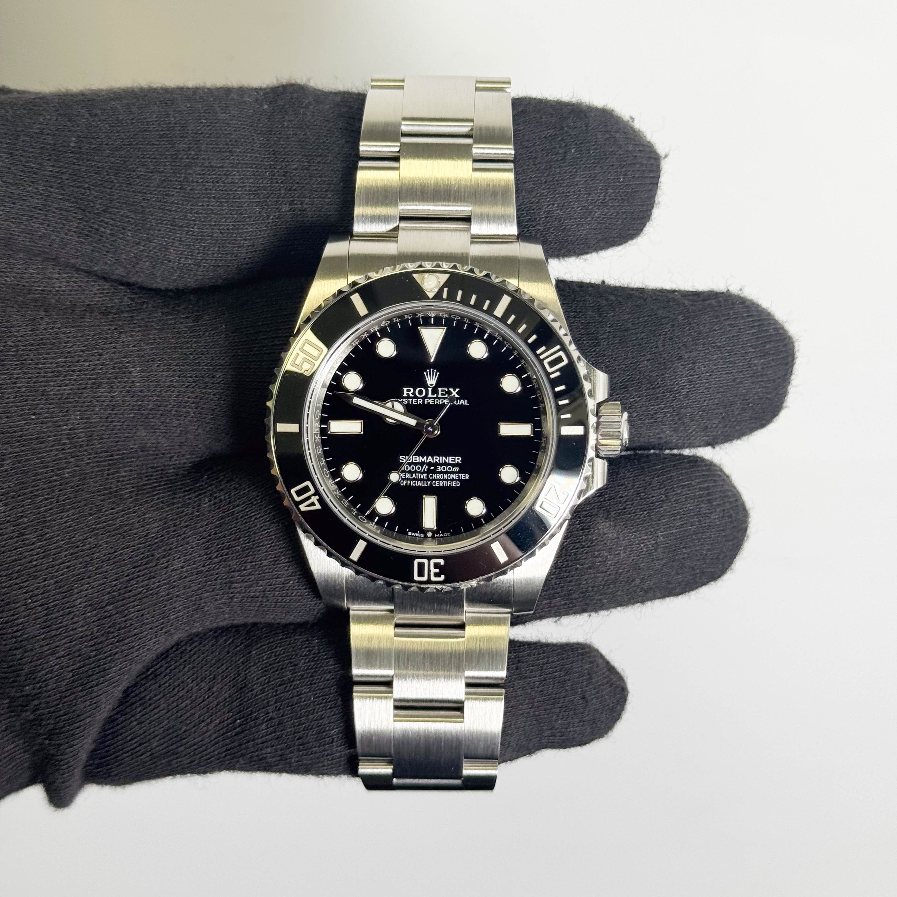 Rolex Submariner 41mm Black Dial Watch Ref# 124060