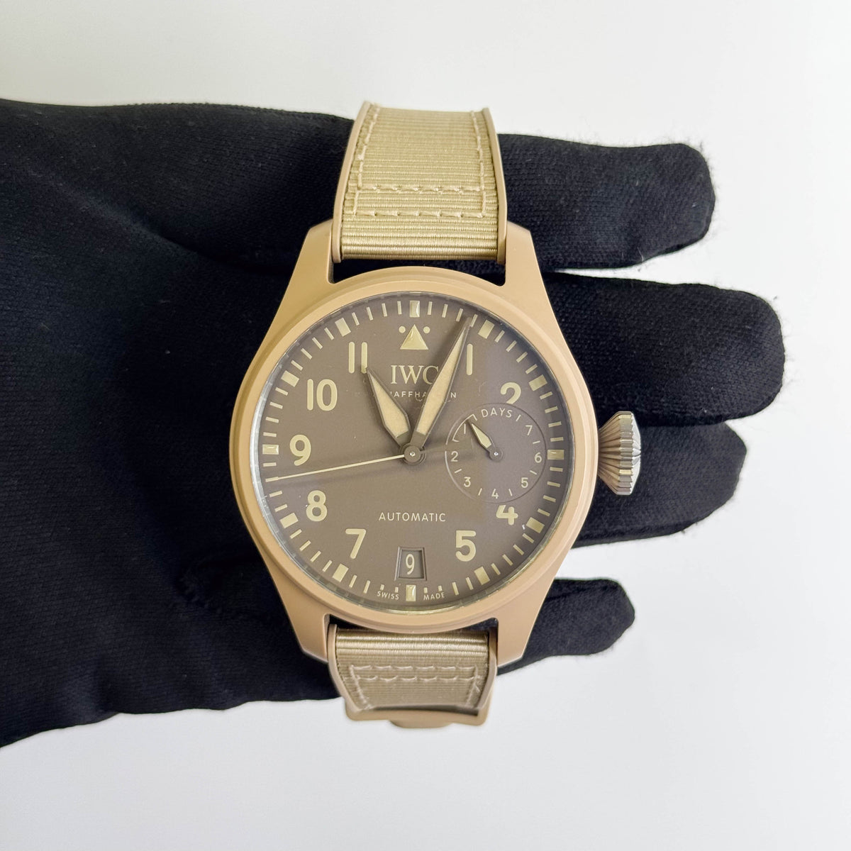 IWC Big Pilot 46mm Brown Dial Watch Ref# IW506003