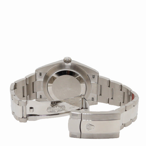 Rolex Men's Datejust Stainless Steel 41mm Blue Roman Dial Watch Reference# 126300 - Happy Jewelers Fine Jewelry Lifetime Warranty