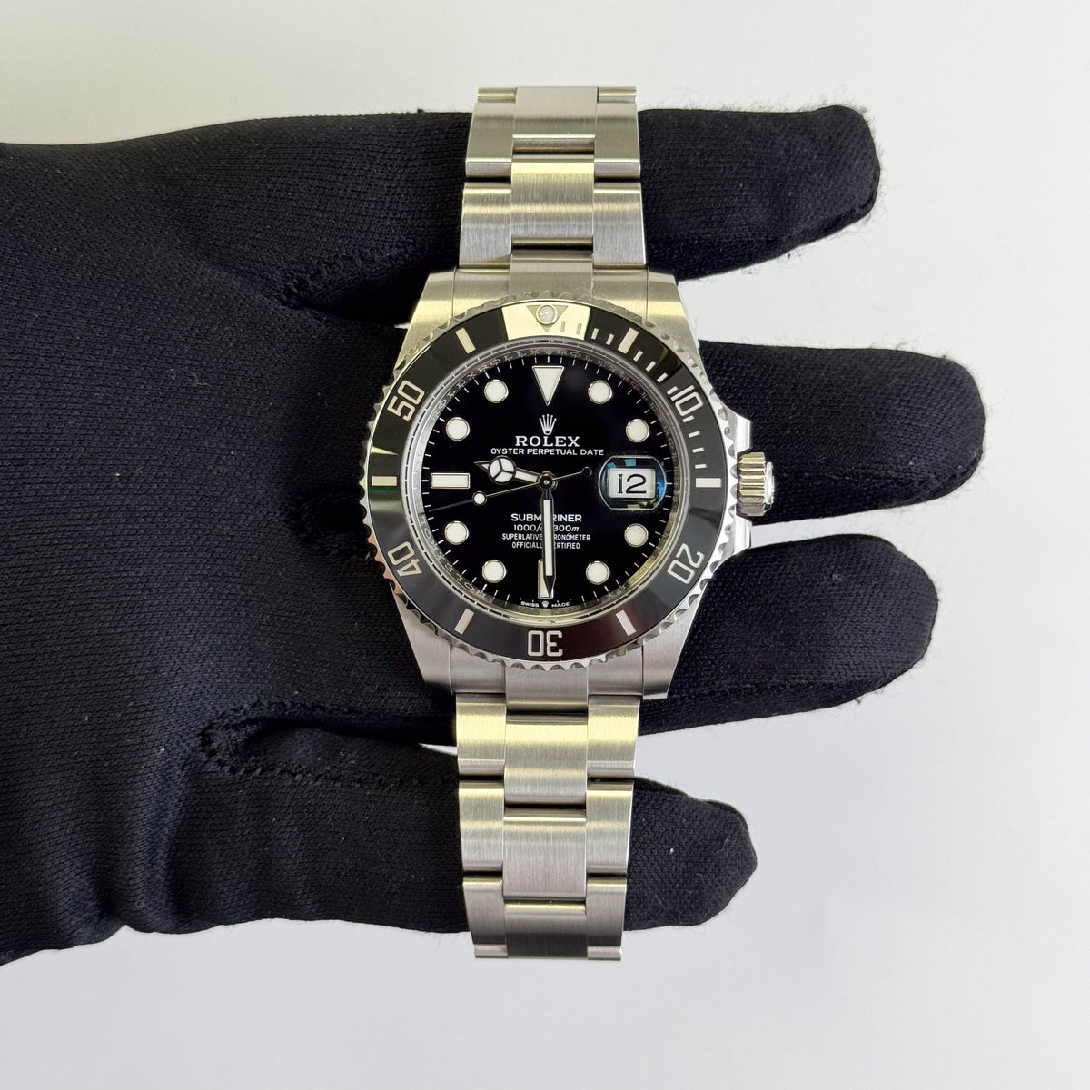 Rolex Submariner 41mm Black Dial Watch Ref# 126610LN - Happy Jewelers Fine Jewelry Lifetime Warranty