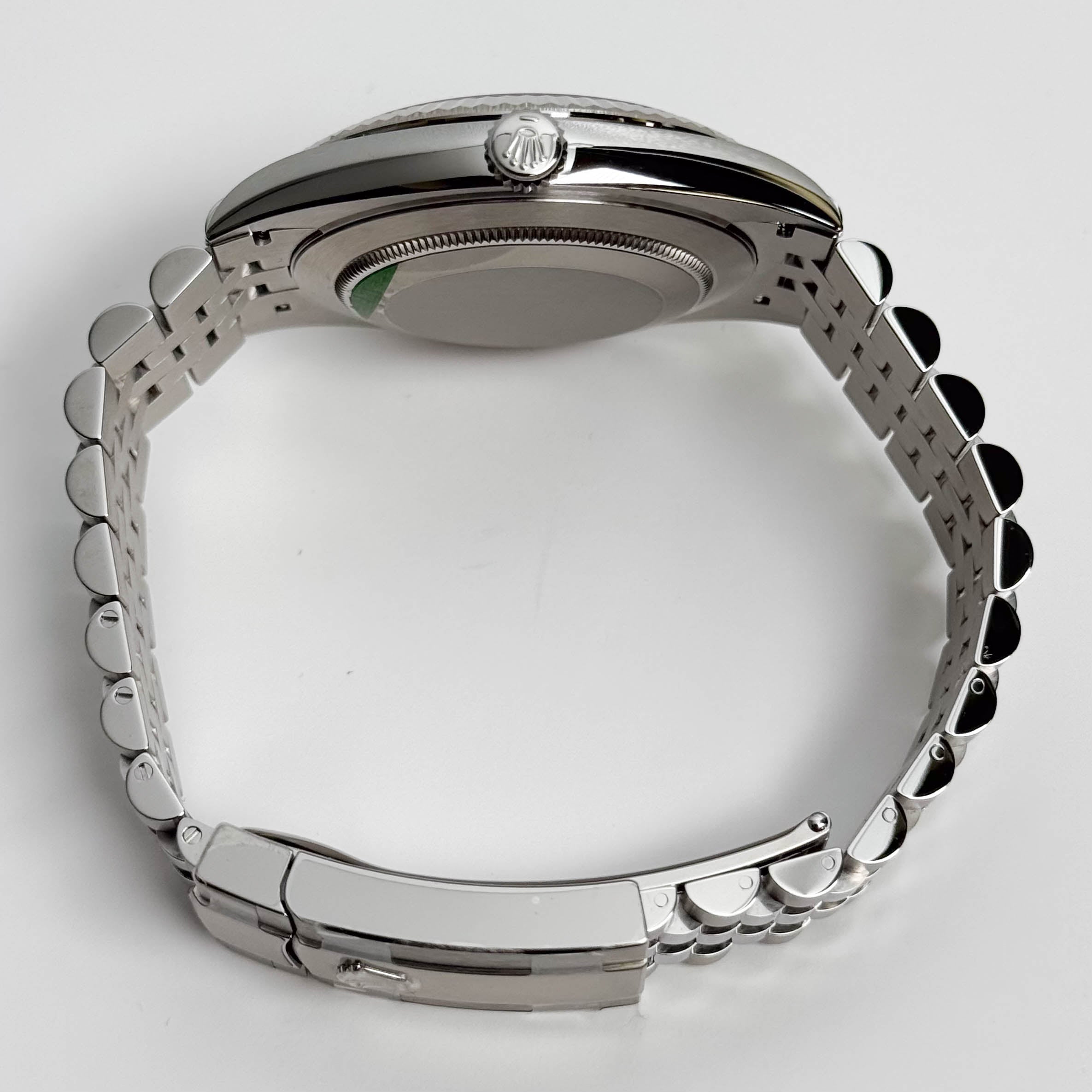 Rolex Datejust 41mm Ombre Green Dial Watch Ref# 126334