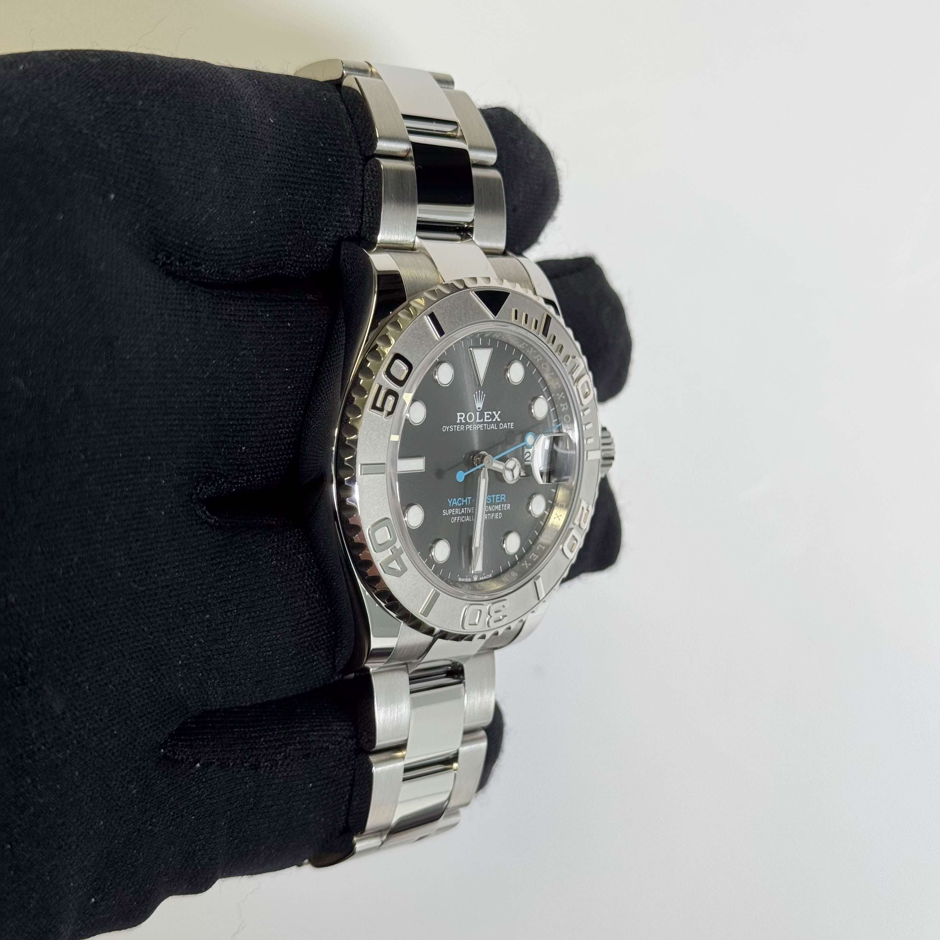 Rolex Yacht-Master 40mm Rhodium Dial Watch Ref# 126622