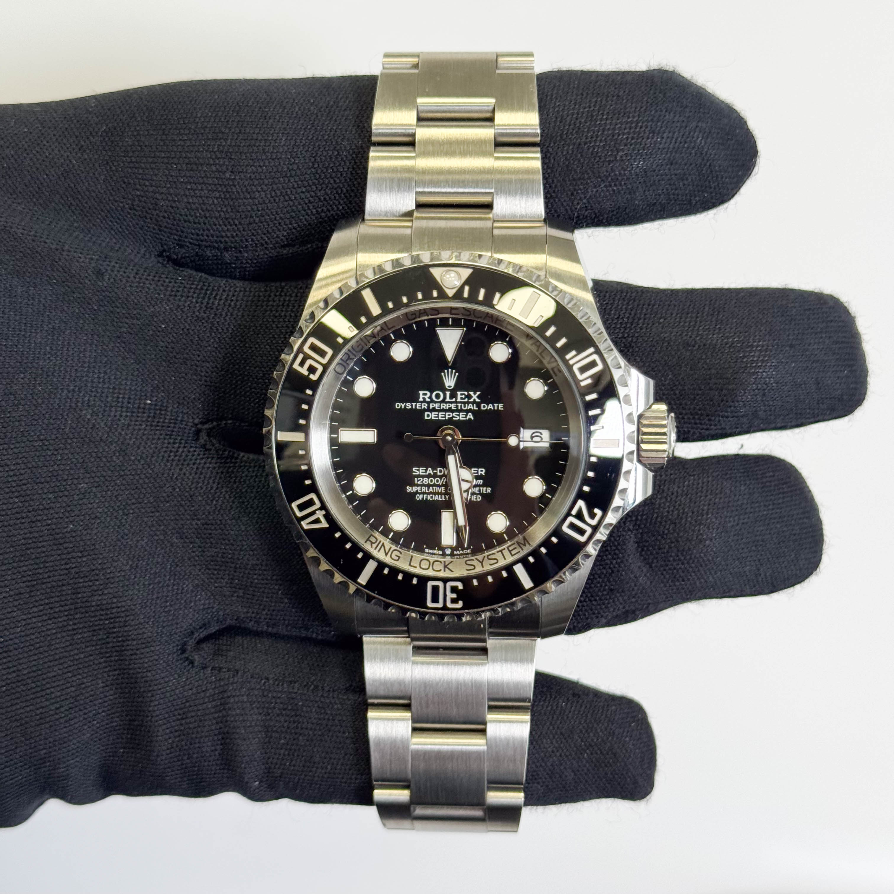 Rolex Sea-Dweller 44mm Black Dial Watch Ref# 136660 - Happy Jewelers Fine Jewelry Lifetime Warranty