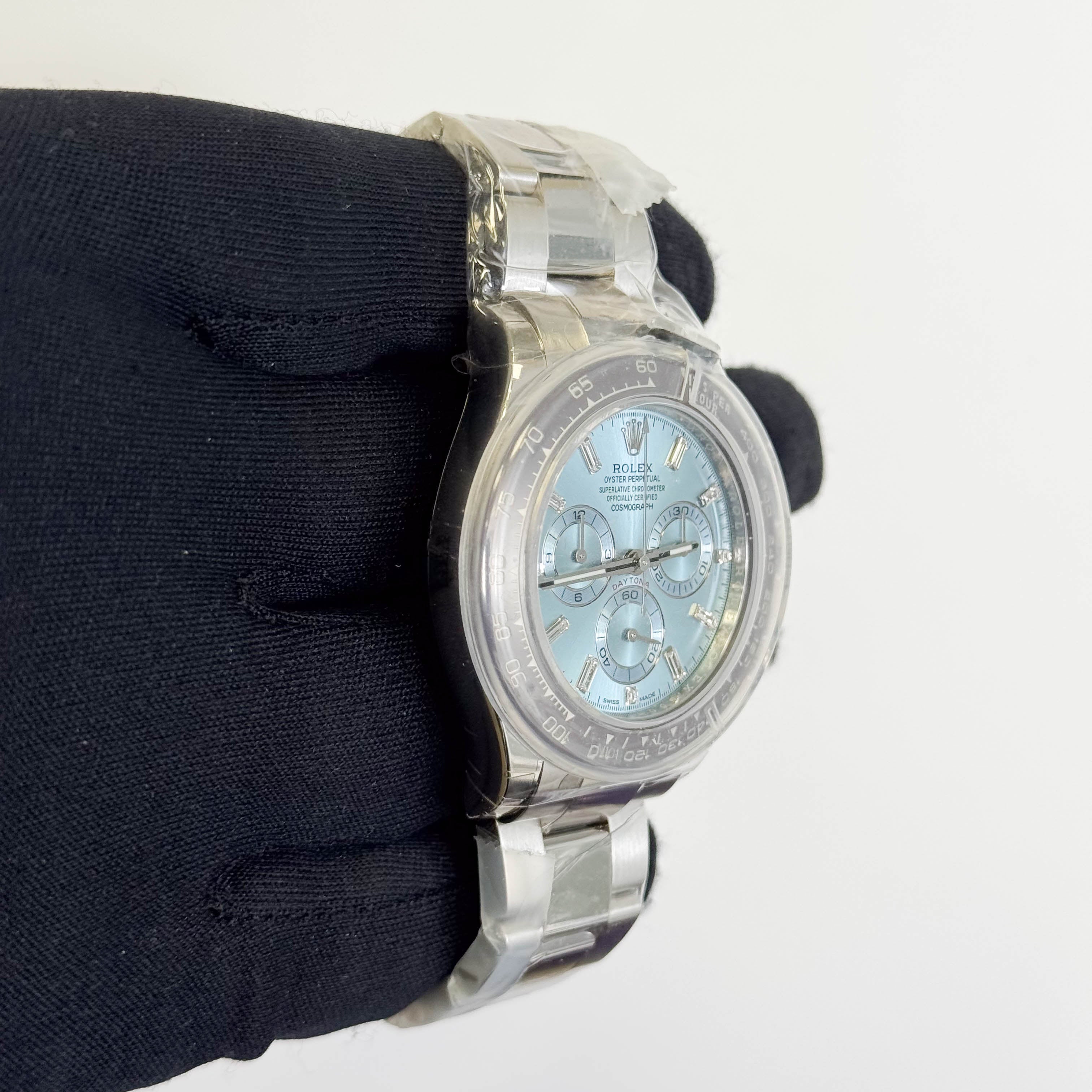 Rolex Daytona 40mm Blue Dial Watch Ref# 116506 - Happy Jewelers Fine Jewelry Lifetime Warranty