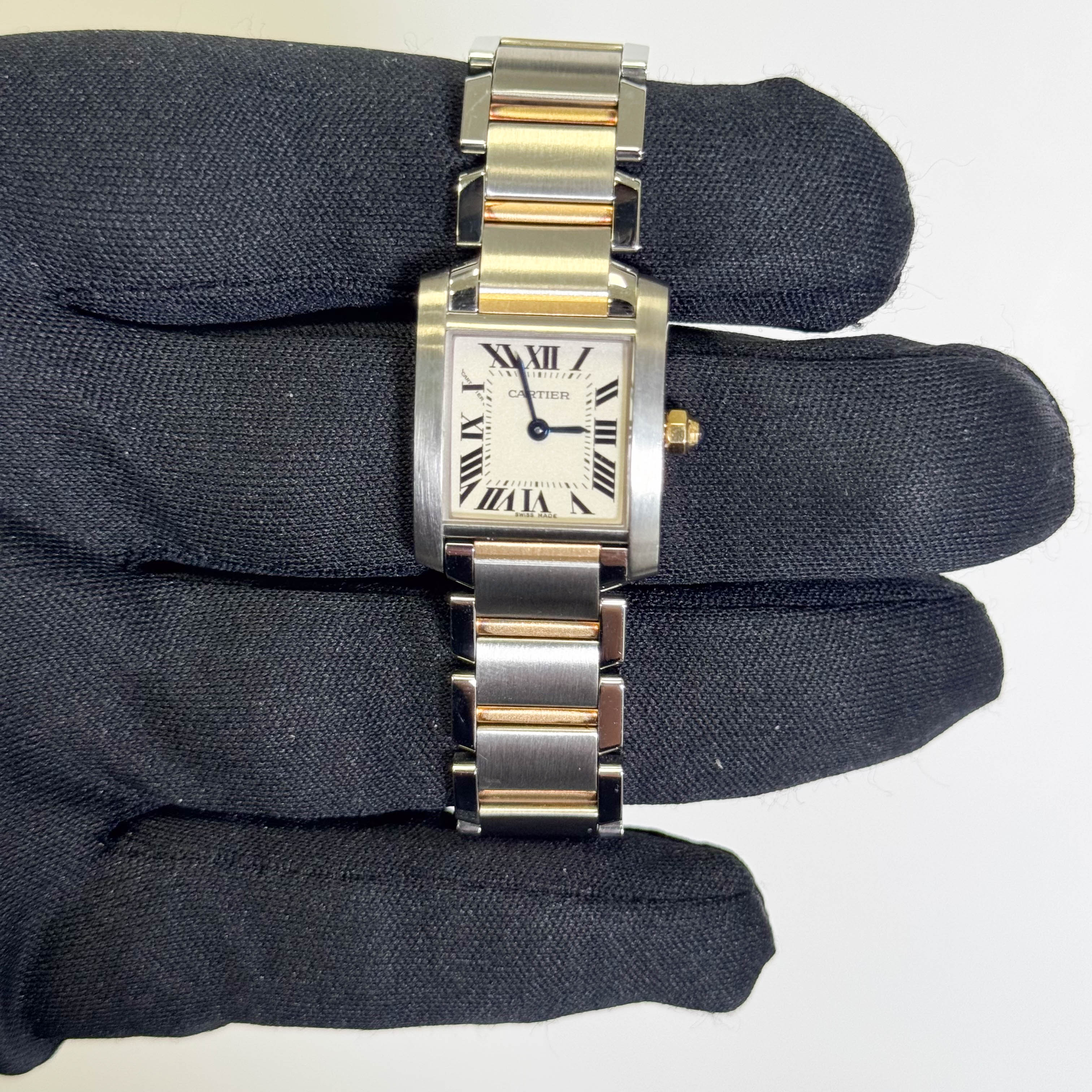Cartier Tank 20mm White Dial Watch Ref# W51007Q4 - Happy Jewelers Fine Jewelry Lifetime Warranty