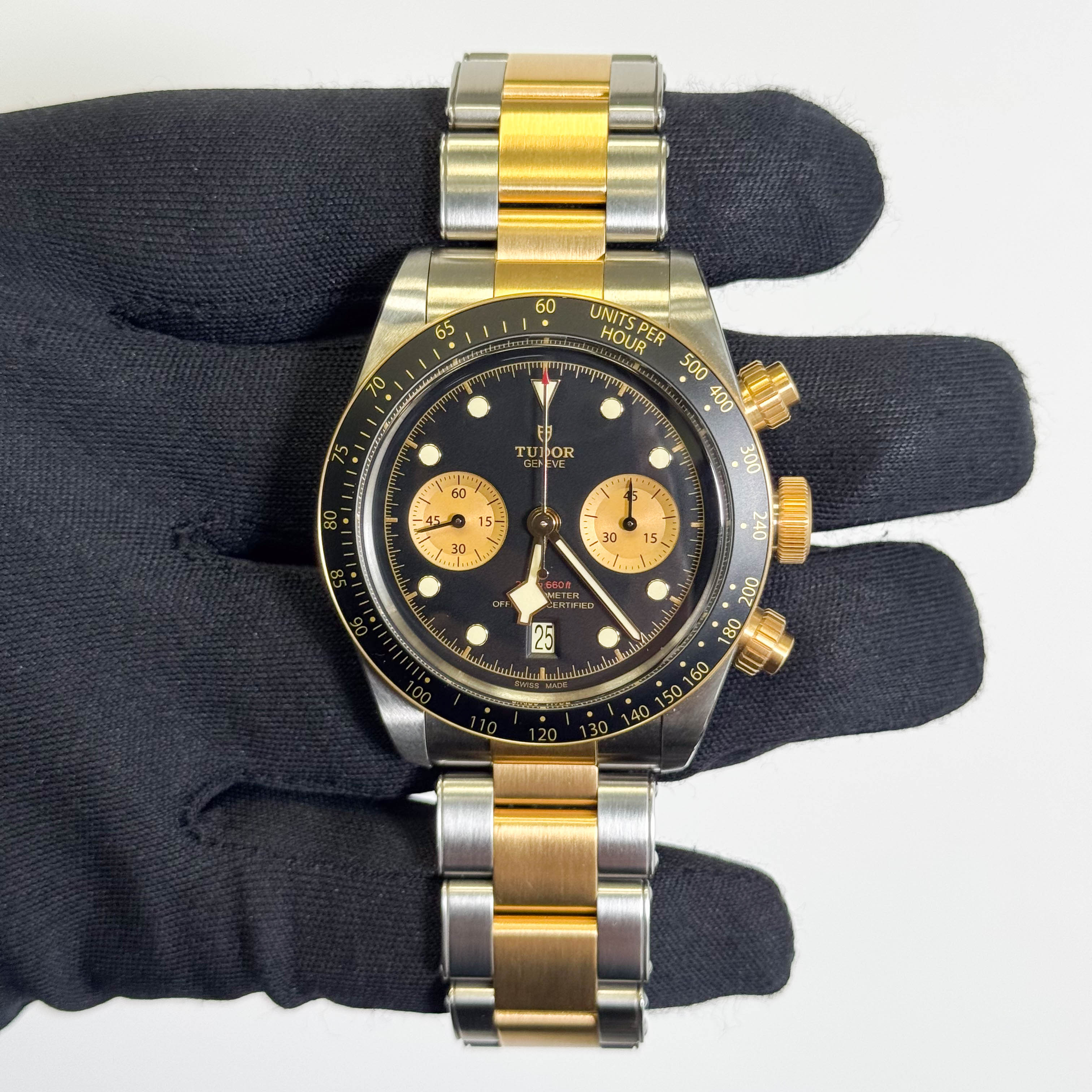 Tudor Black Bay 41mm Black Dial Watch Ref# 79363N - Happy Jewelers Fine Jewelry Lifetime Warranty