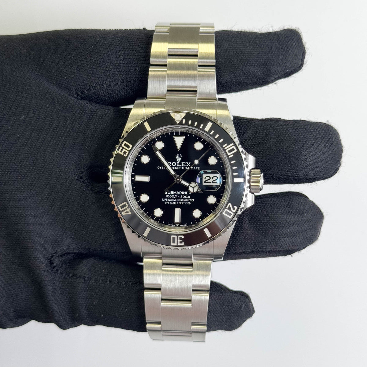 Rolex Submariner 41mm Black Dial Watch Ref# 126610LN - Happy Jewelers Fine Jewelry Lifetime Warranty