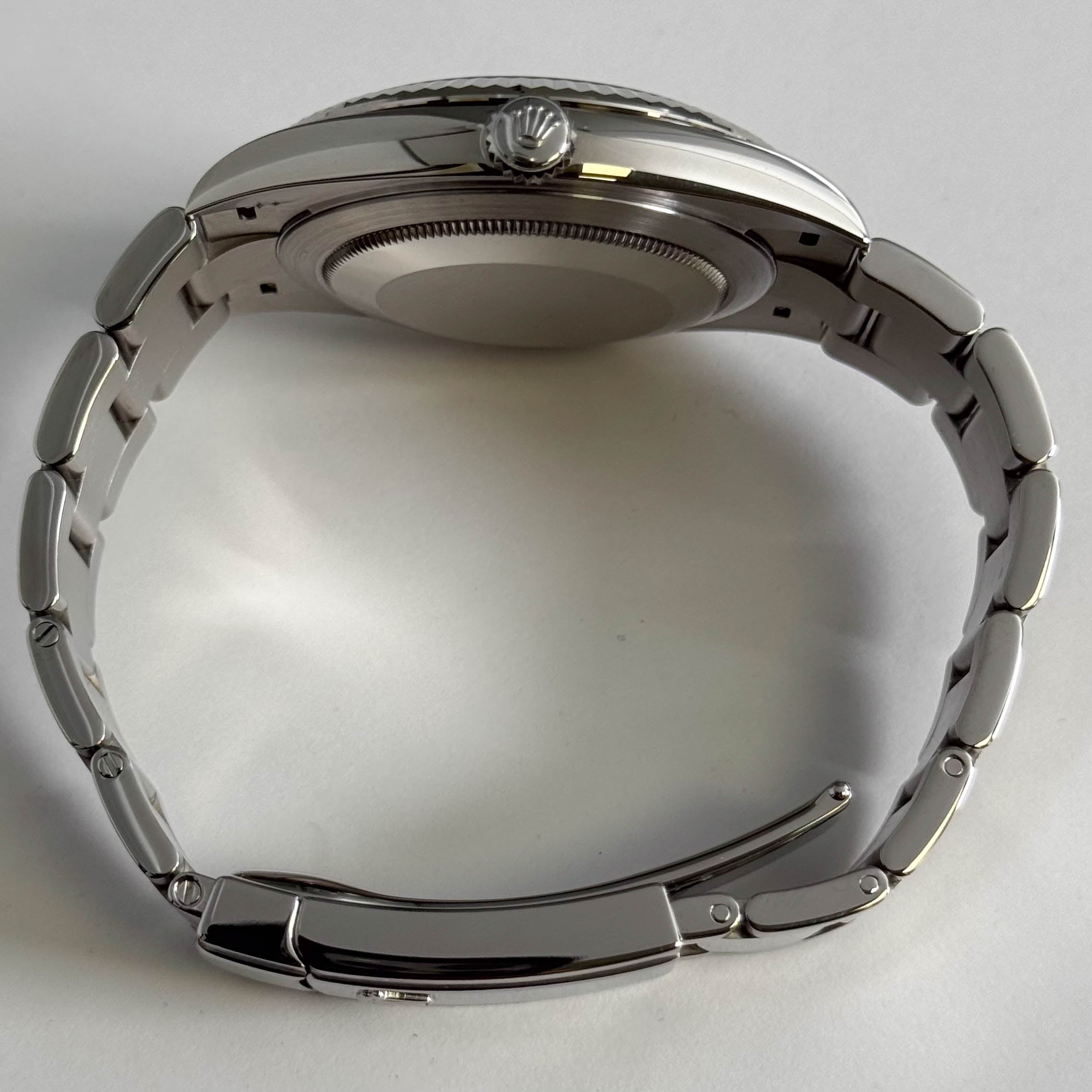 Rolex Datejust 41mm White Roman Dial Ref# 126334