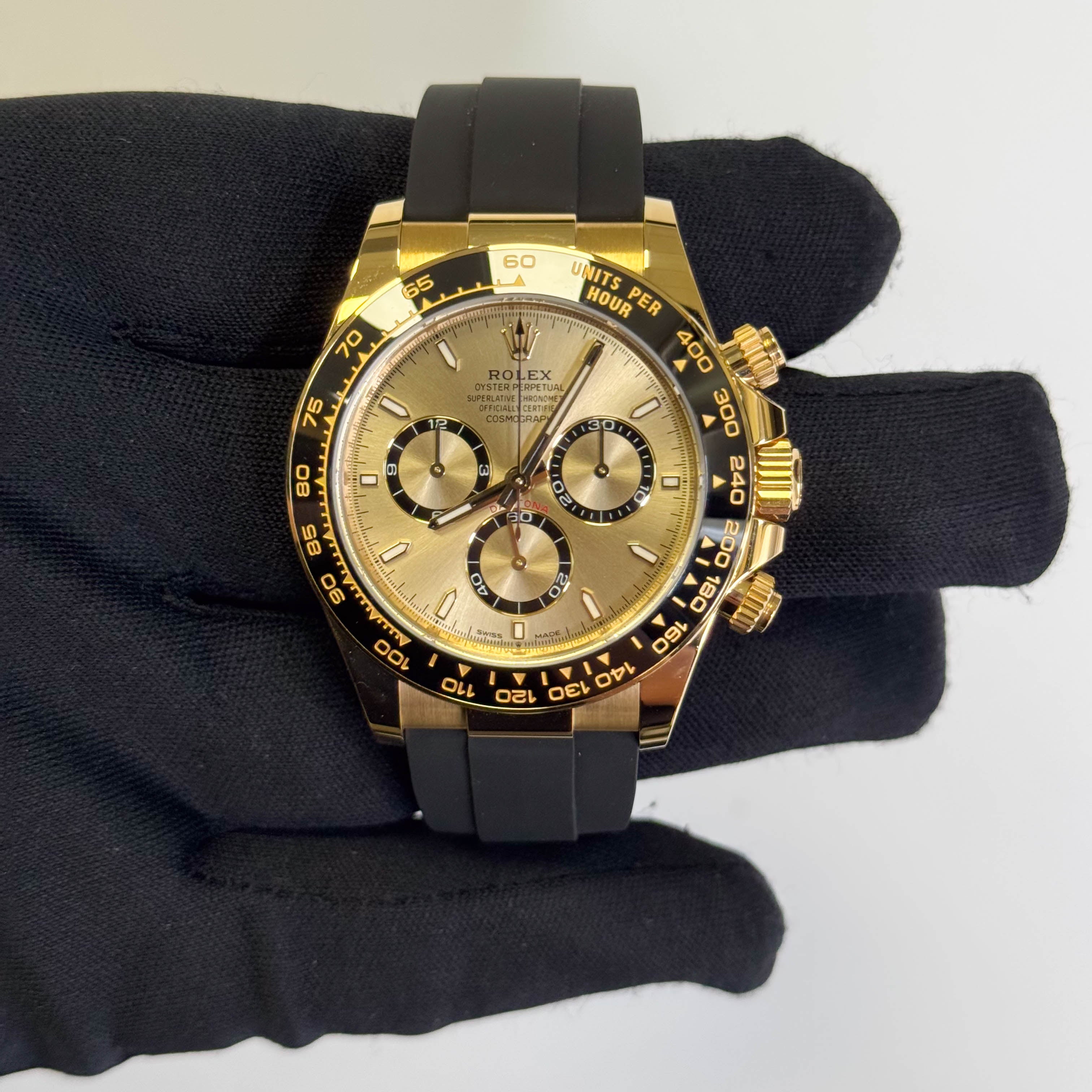 Rolex Daytona 40mm Champagne Dial Watch Ref# 126518LN
