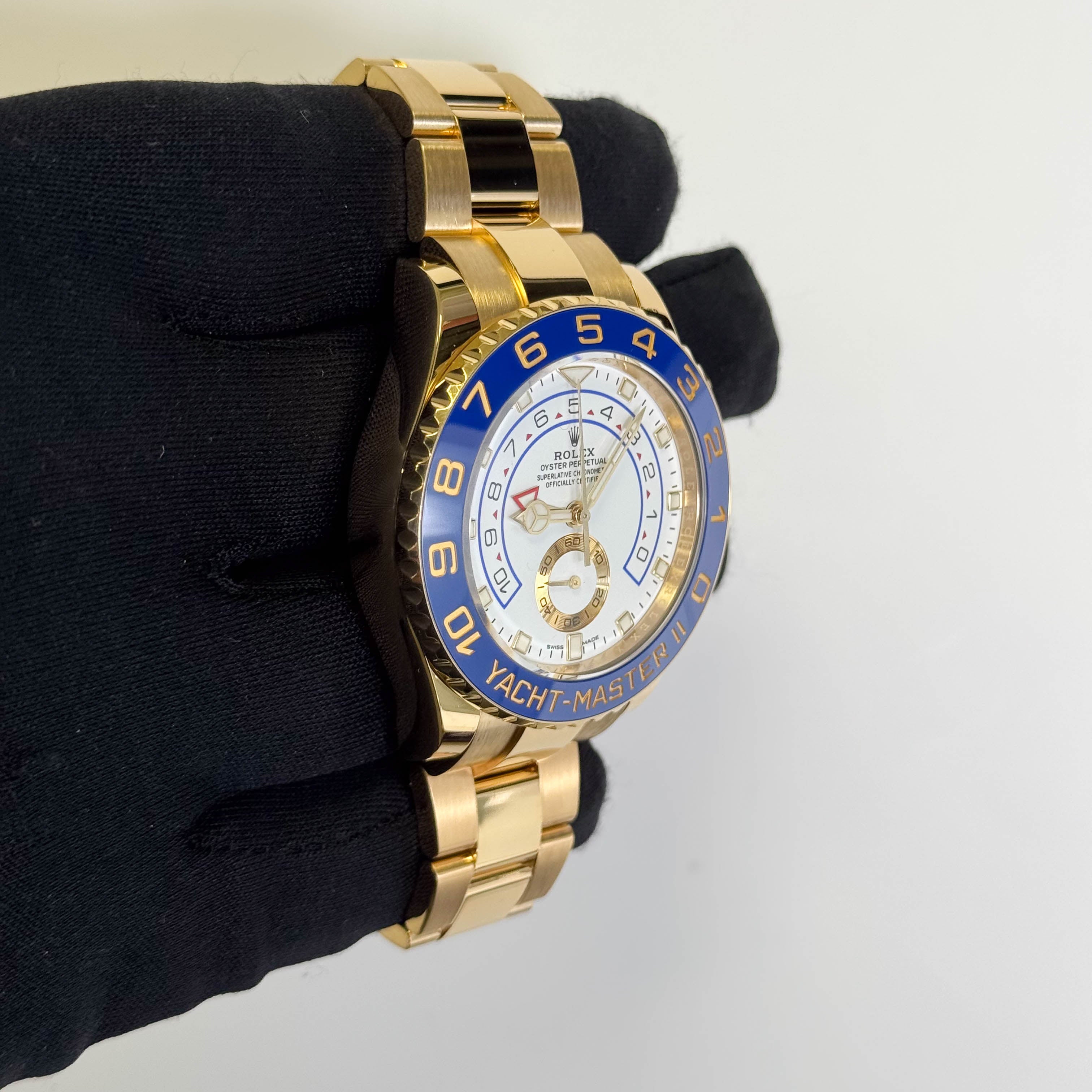 Rolex Yacht-Master II 44mm White Dial Watch Ref# 116688