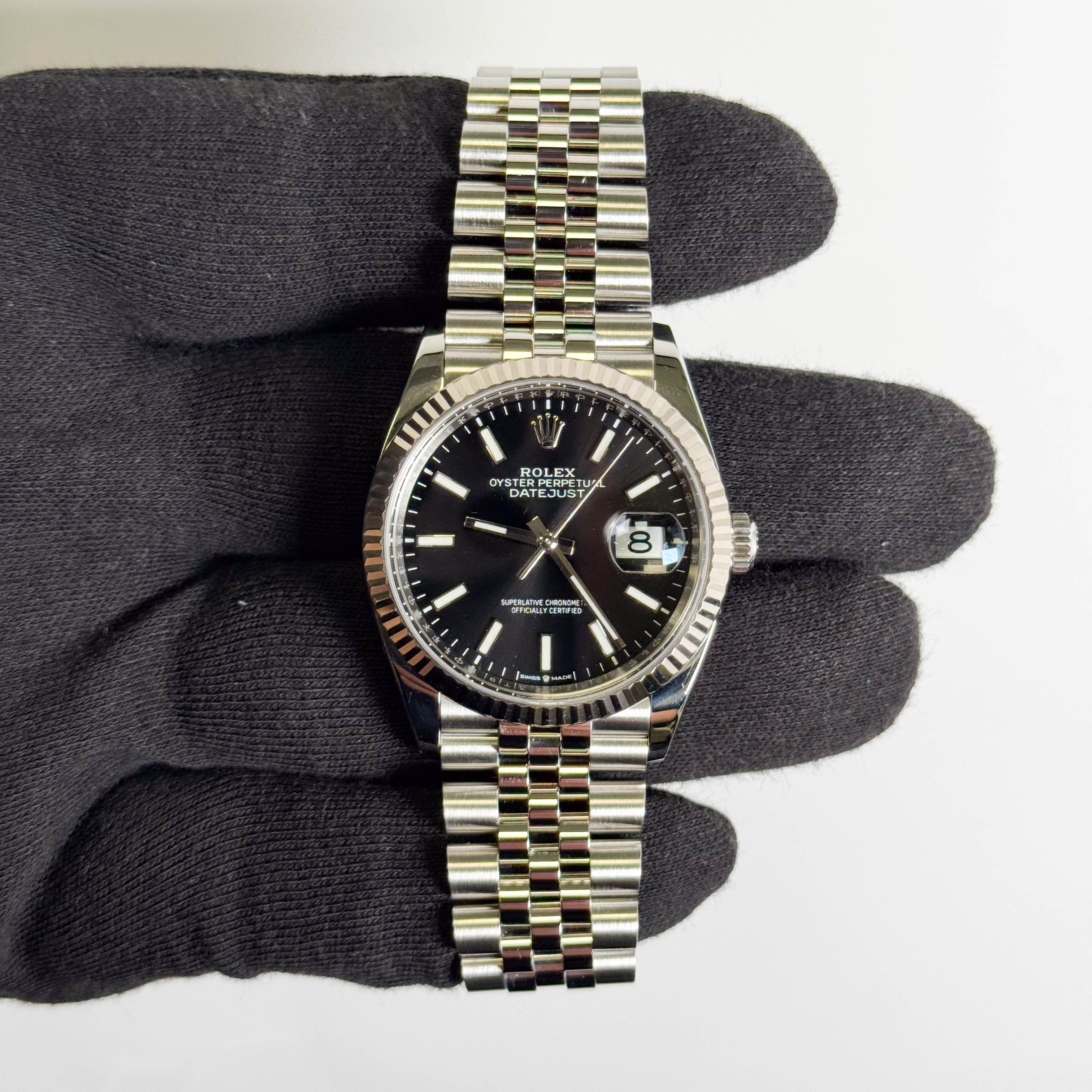 Rolex Datejust 36mm Black Dial watch Ref# 126234