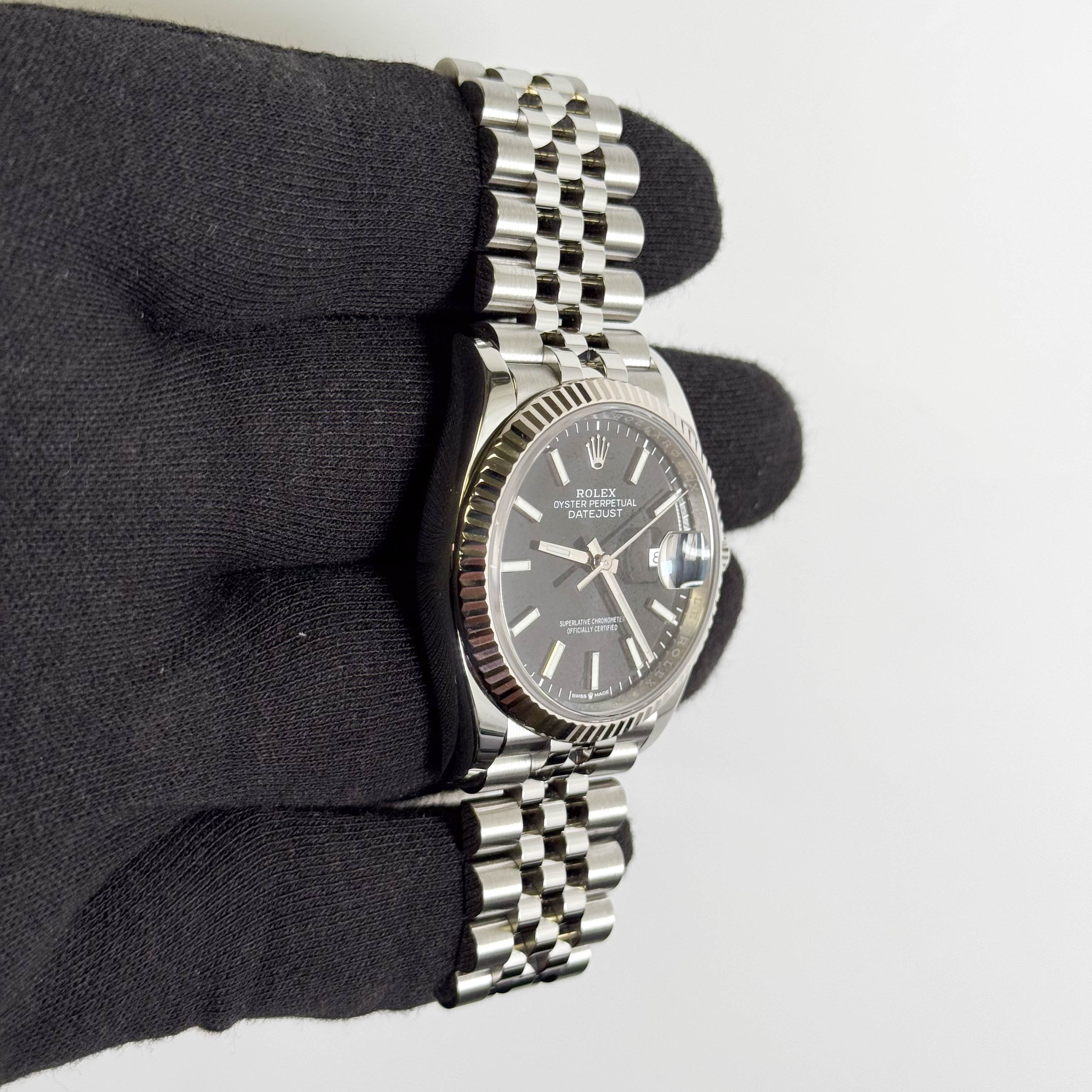 Rolex Datejust 36mm Black Dial watch Ref# 126234