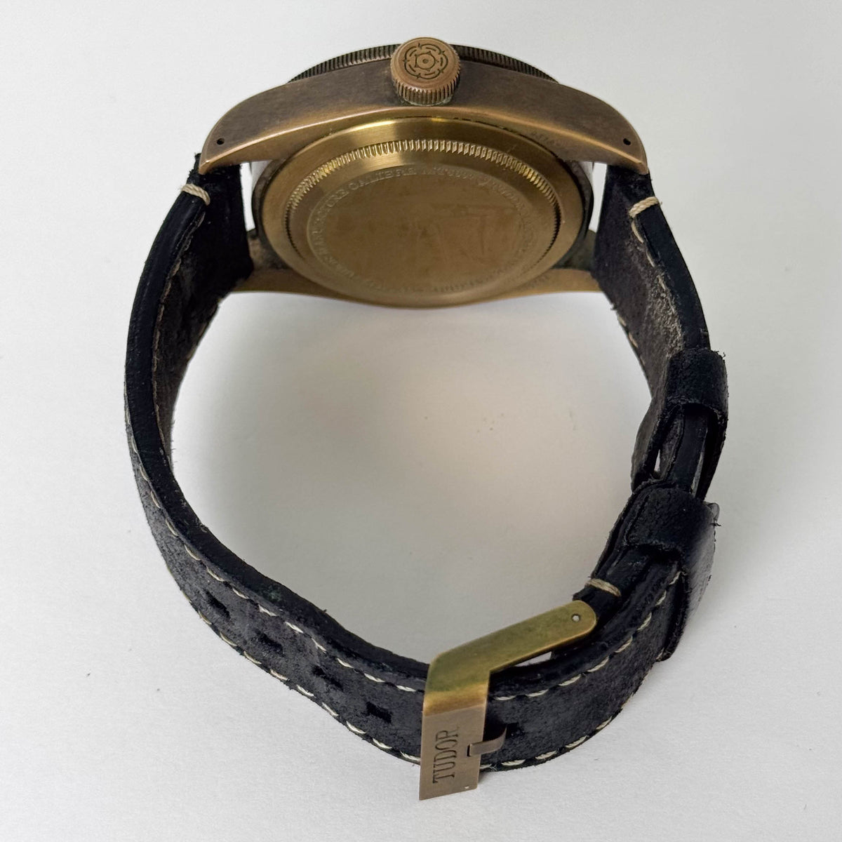 Tudor Black Bay Bronze 41mm Black Dial Watch Ref# 79250BA