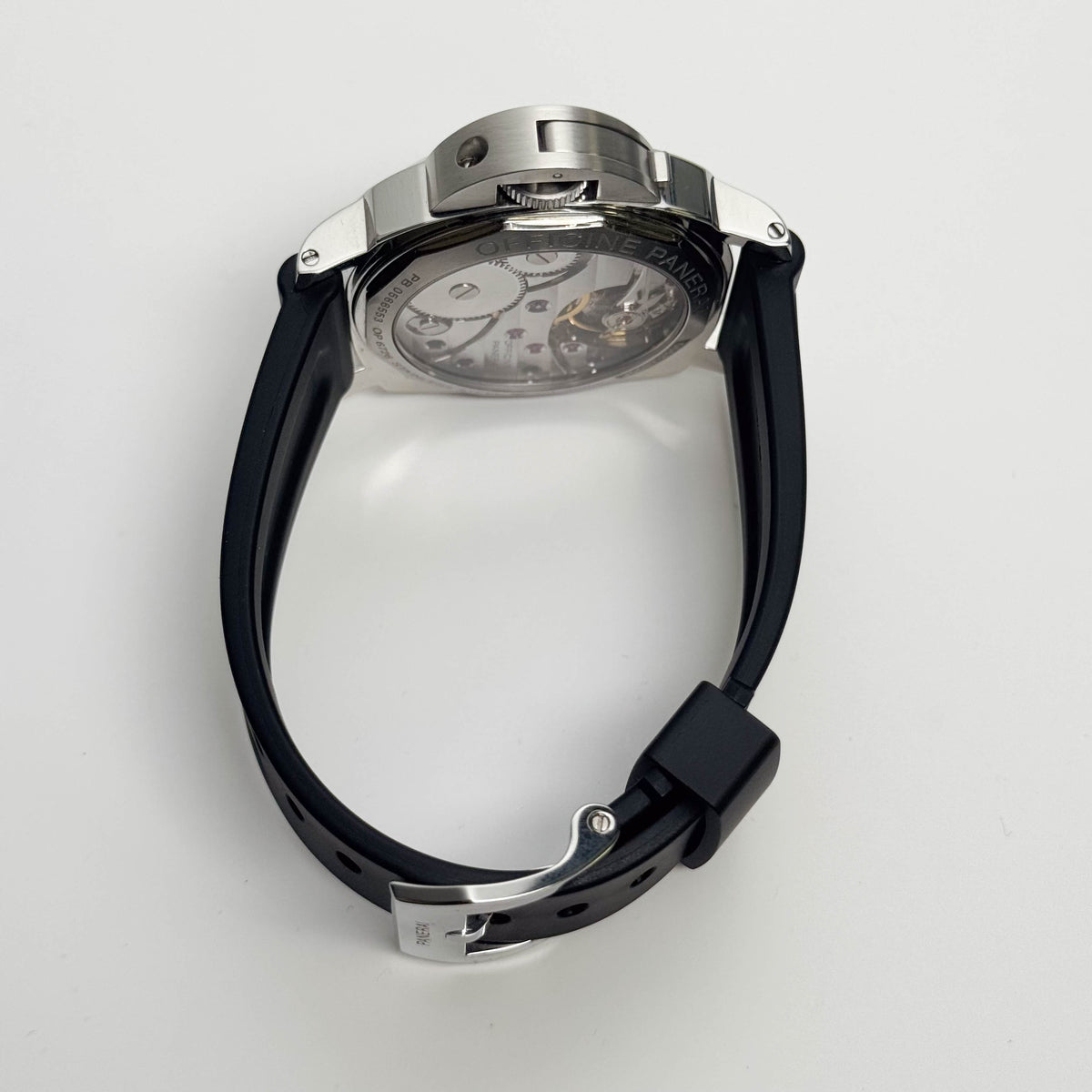 Panerai Luminor 44mm Black Dial Watch Ref# PAM00112