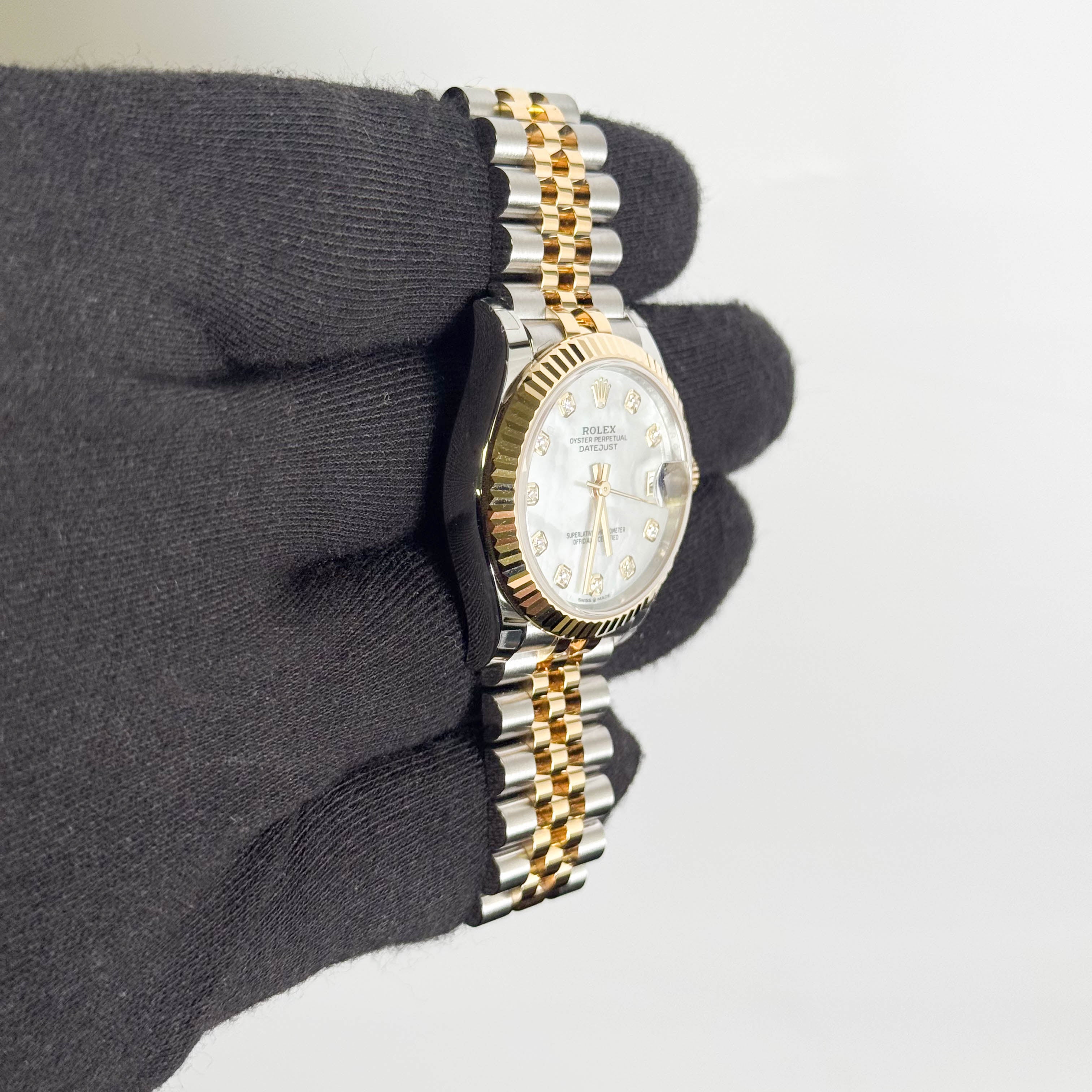 Rolex Datejust 31mm Mother Of Pearl Dial Watch Ref# 278273