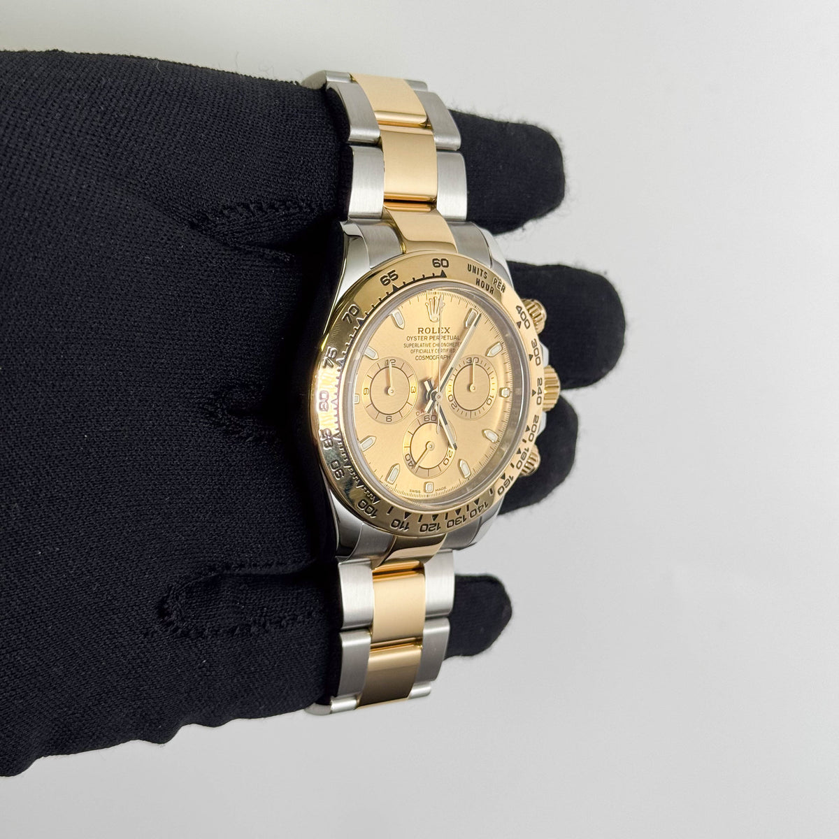 Rolex Daytona 40mm Champagne Dial Watch Ref# 116503 - Happy Jewelers Fine Jewelry Lifetime Warranty
