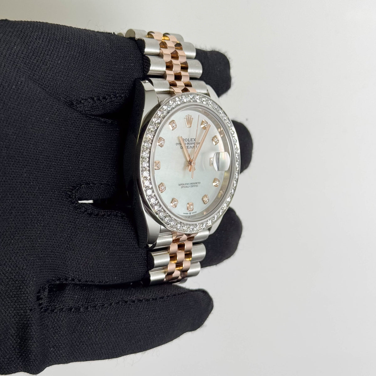 Rolex Datejust 41mm MOP Dial Watch Ref# 126331 - Happy Jewelers Fine Jewelry Lifetime Warranty