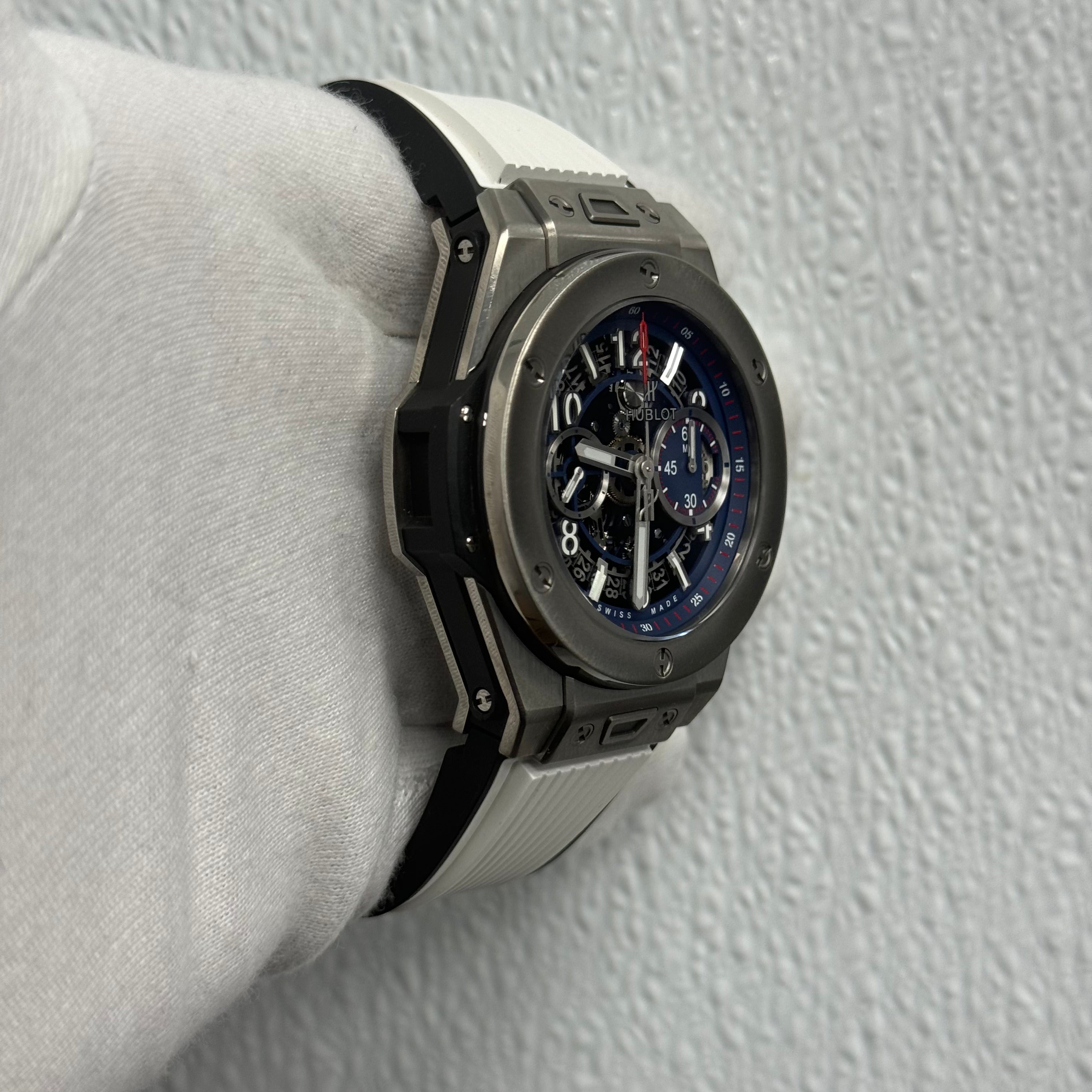 Hublot Big Bang Unico 45mm Skeleton Dial Watch Ref# 411.NX.5179.RX - Happy Jewelers Fine Jewelry Lifetime Warranty