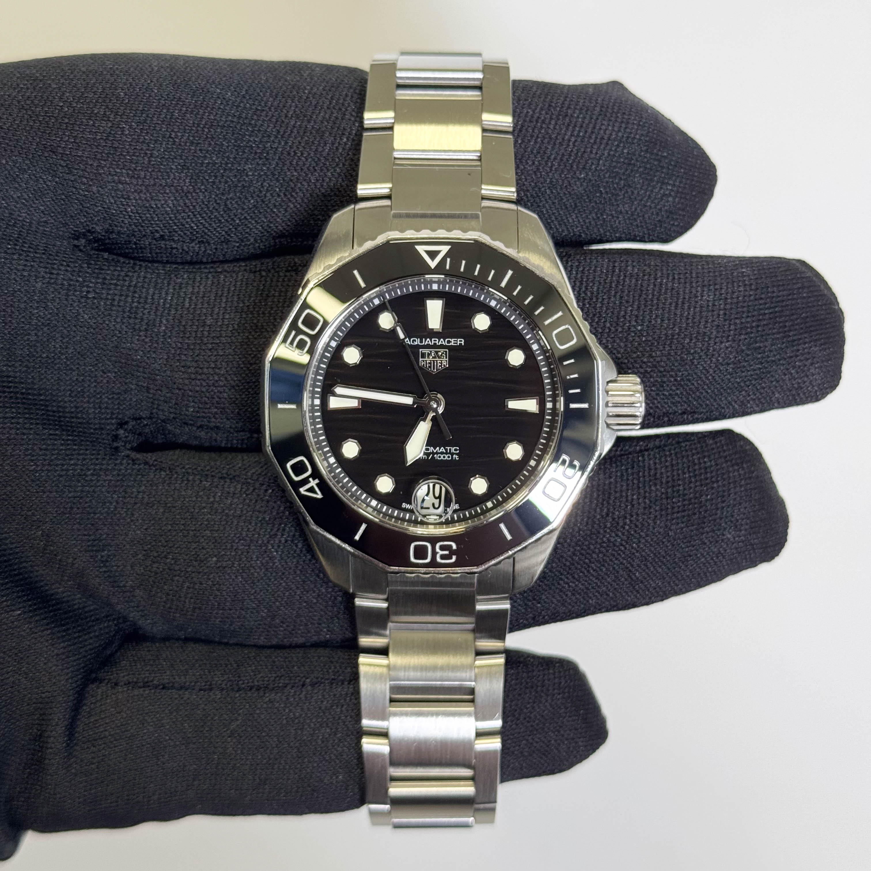 Tag Heuer Aquaracer 36mm Black Dial Watch Ref# WBP231D.BA0626