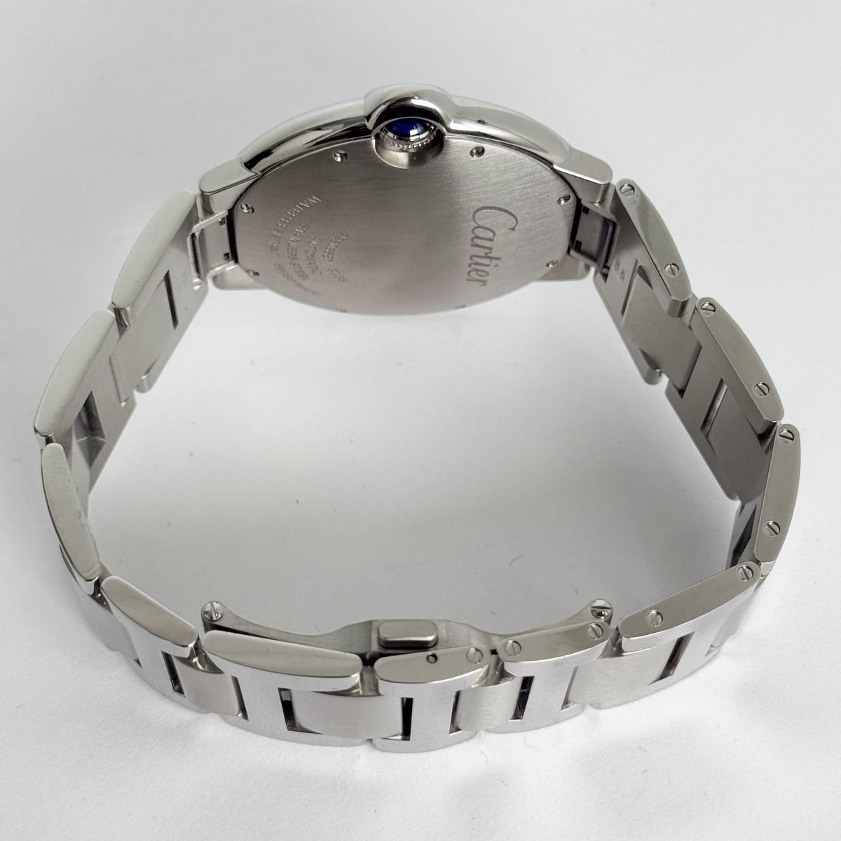 Cartier Ballon Bleu 42mm Silver Dial Watch Ref# WSBB0049