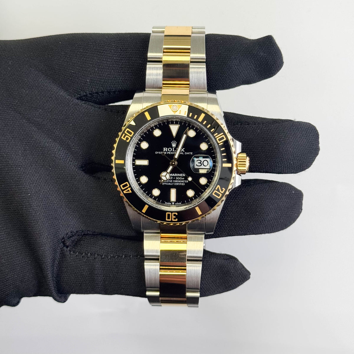 Rolex Submariner 41mm Black Dial Watch Ref# 126613LN