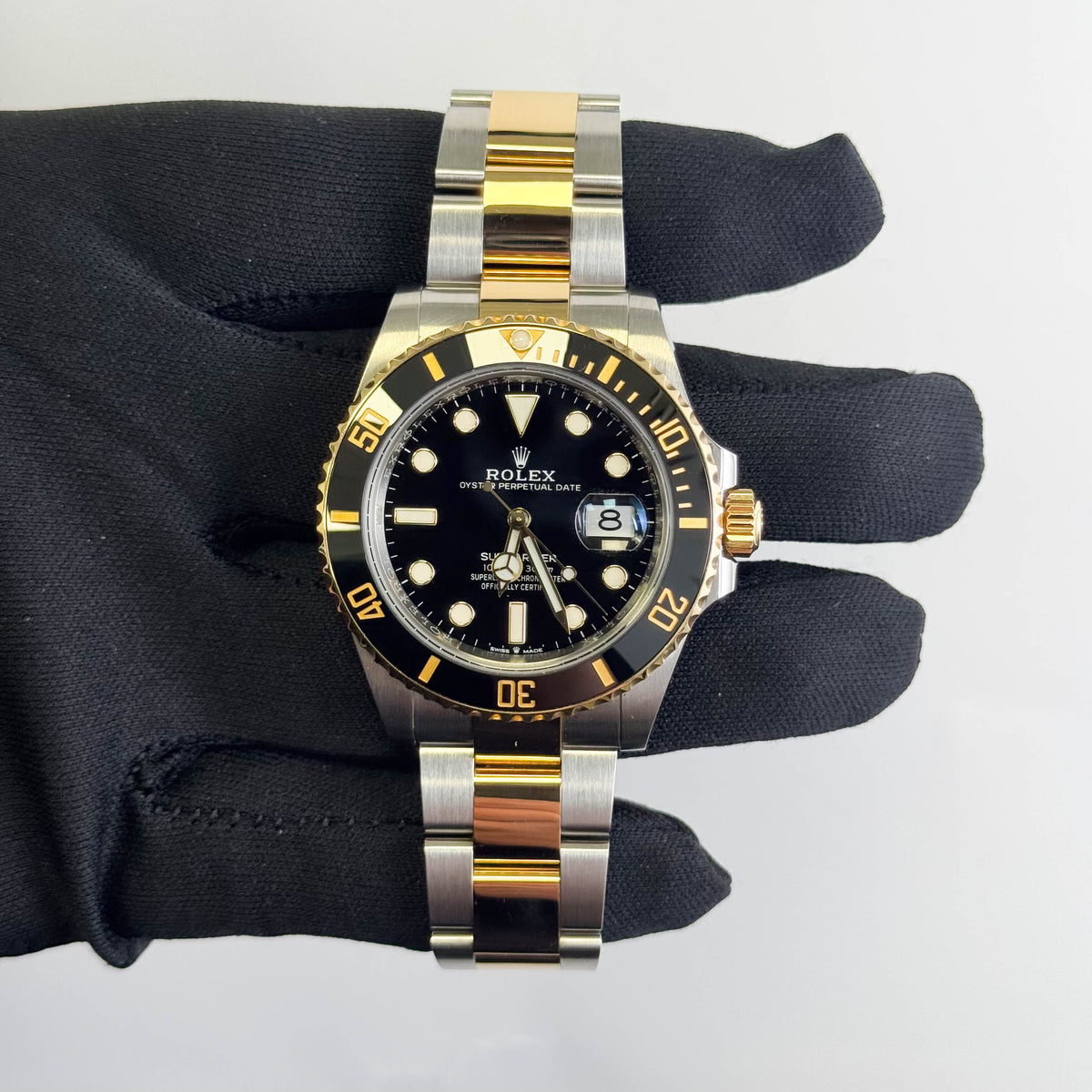 Rolex Submariner 41mm Black Dial Watch Ref# 126613LN