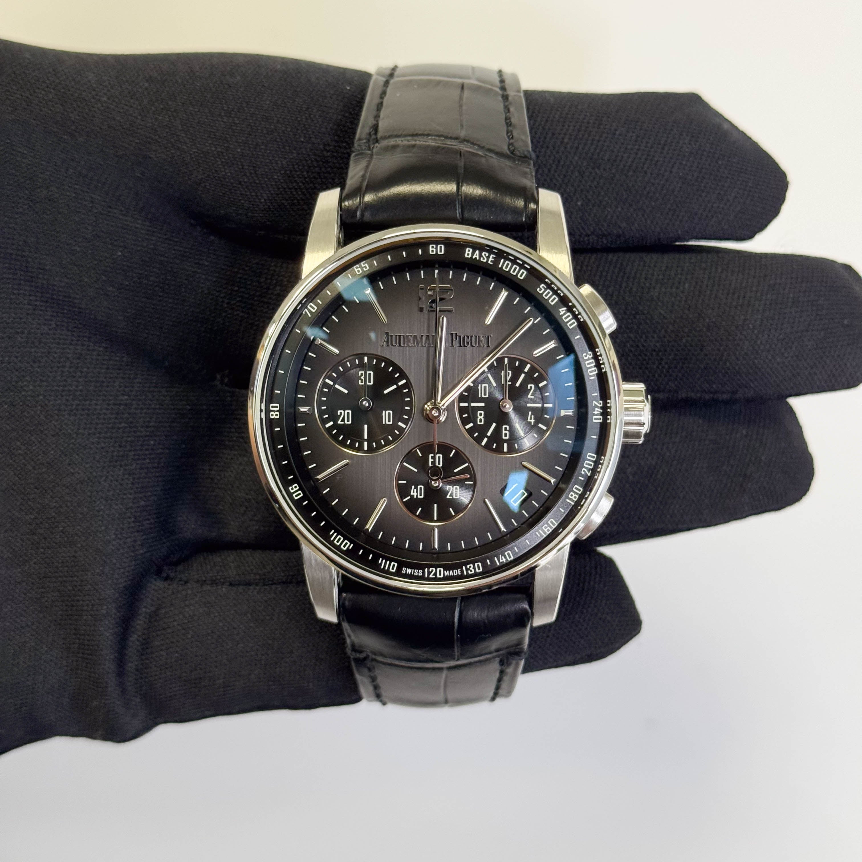 Audemars Piguet Code 11.59 41mm Black Chronograph Dial Watch Reference# 26393NB.OO.A002KB.01