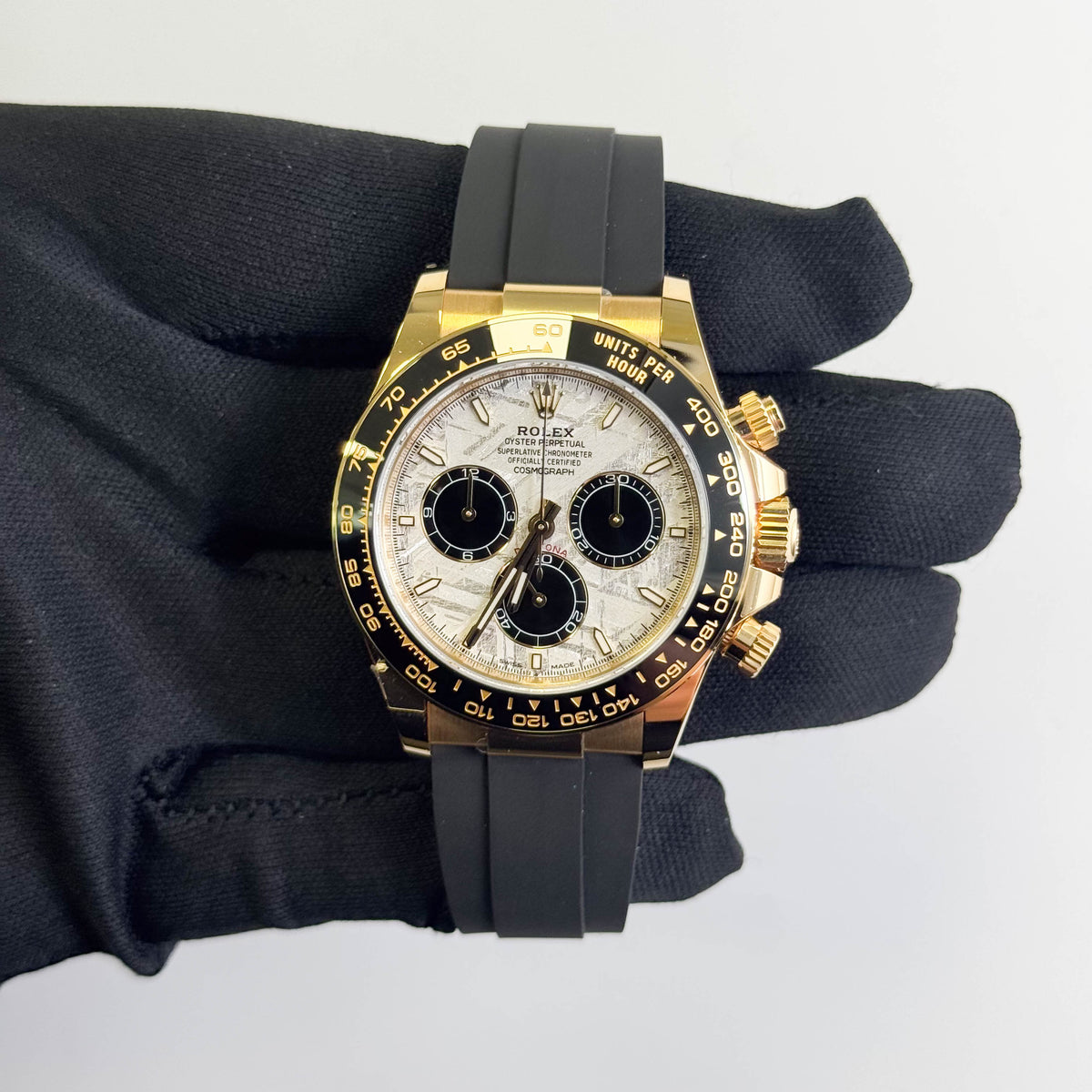 Rolex Daytona 40mm Meteorite Dial Watch Ref# 126518LN