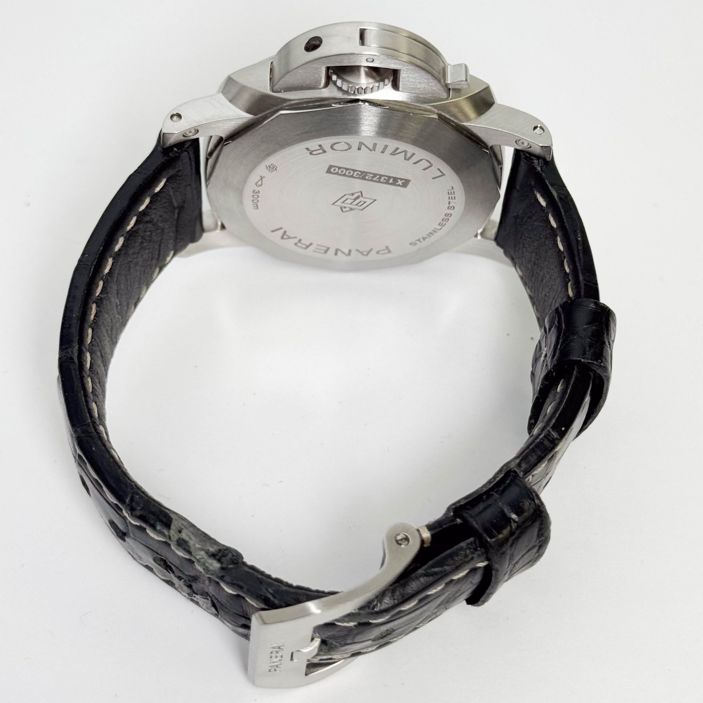 Panerai Luminor Marina 44mm Black Dial Watch Ref# PAM01312 - Happy Jewelers Fine Jewelry Lifetime Warranty