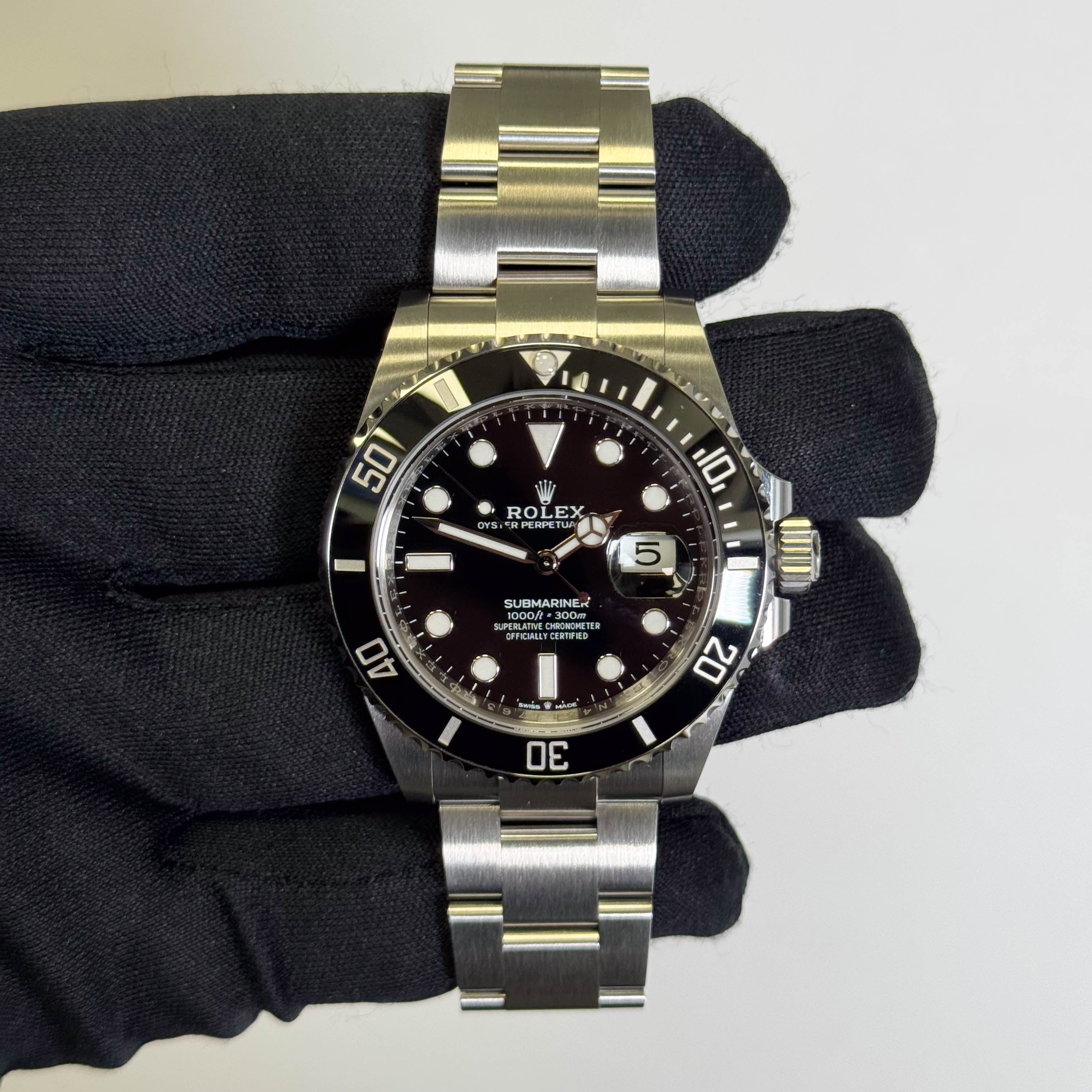 Rolex Submariner 41mm Black Dial Watch Ref# 126610LN