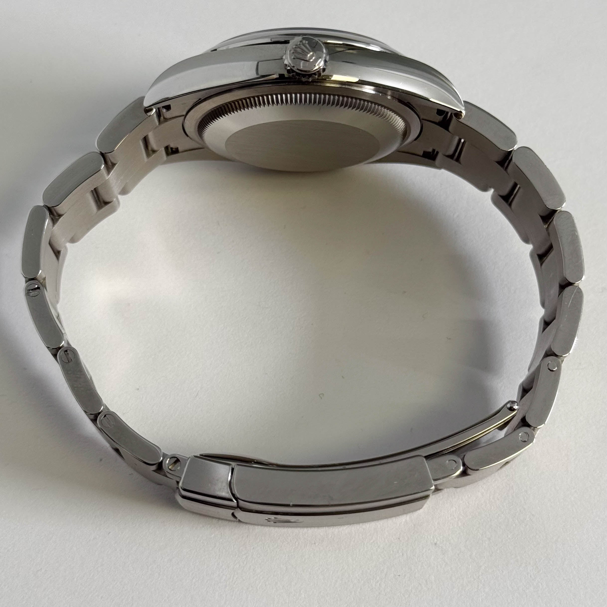 Rolex Oyster Perpetual 36mm Pink Dial Watch Ref# 126000