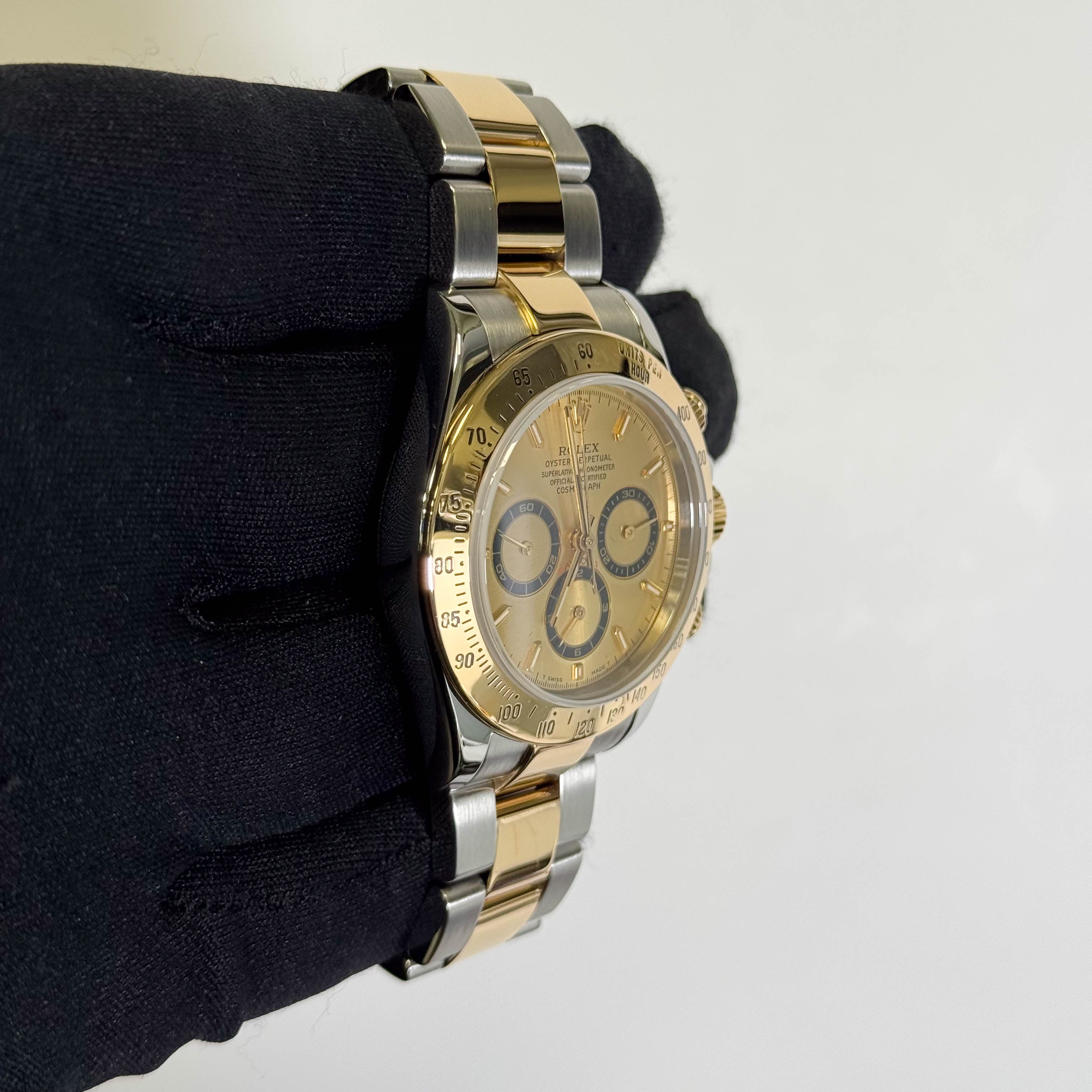 Rolex Daytona 40mm Champagne Dial Watch Ref# 16523