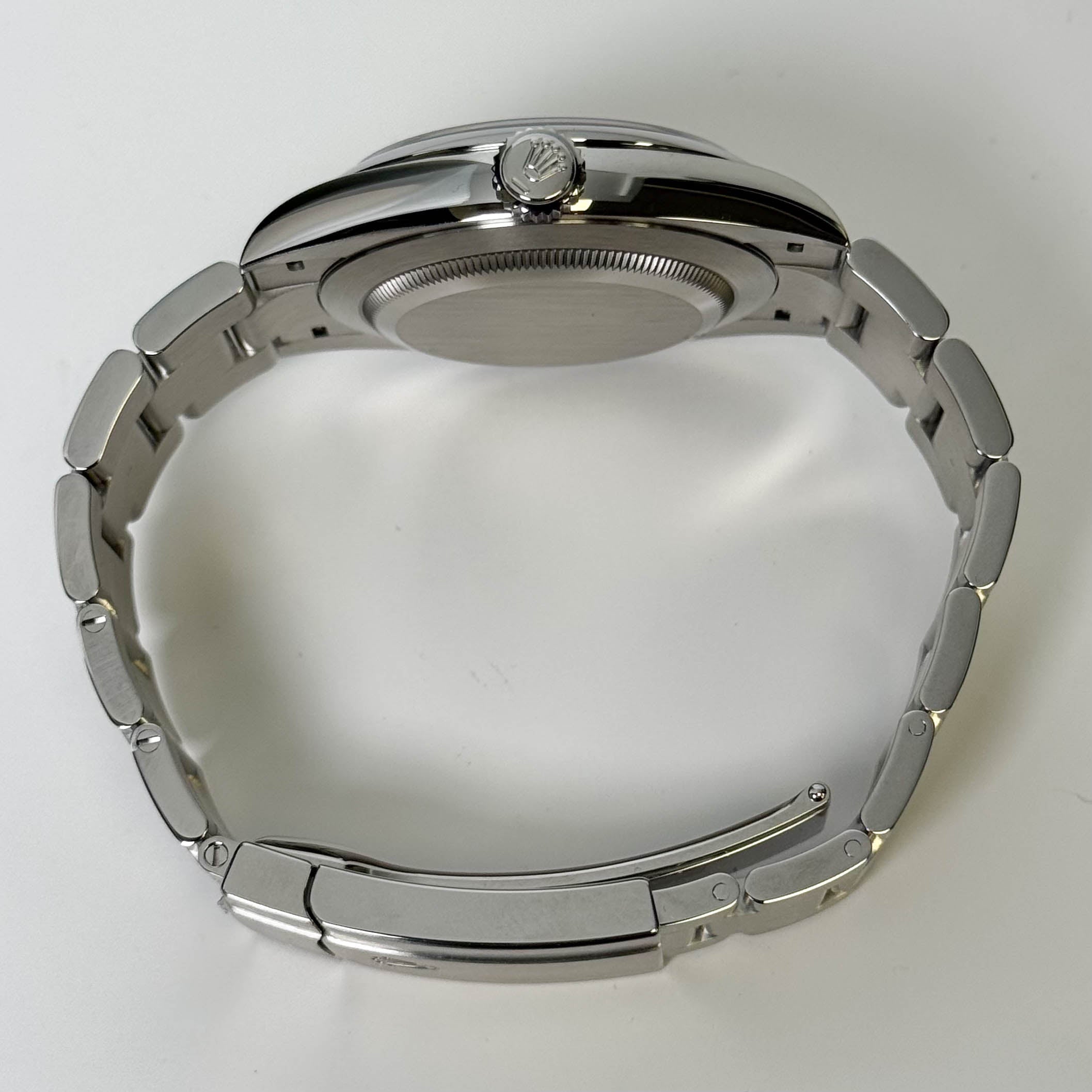 Rolex Oyster Perpetual 41mm Pistachio Dial Watch Ref# 134300 - Happy Jewelers Fine Jewelry Lifetime Warranty