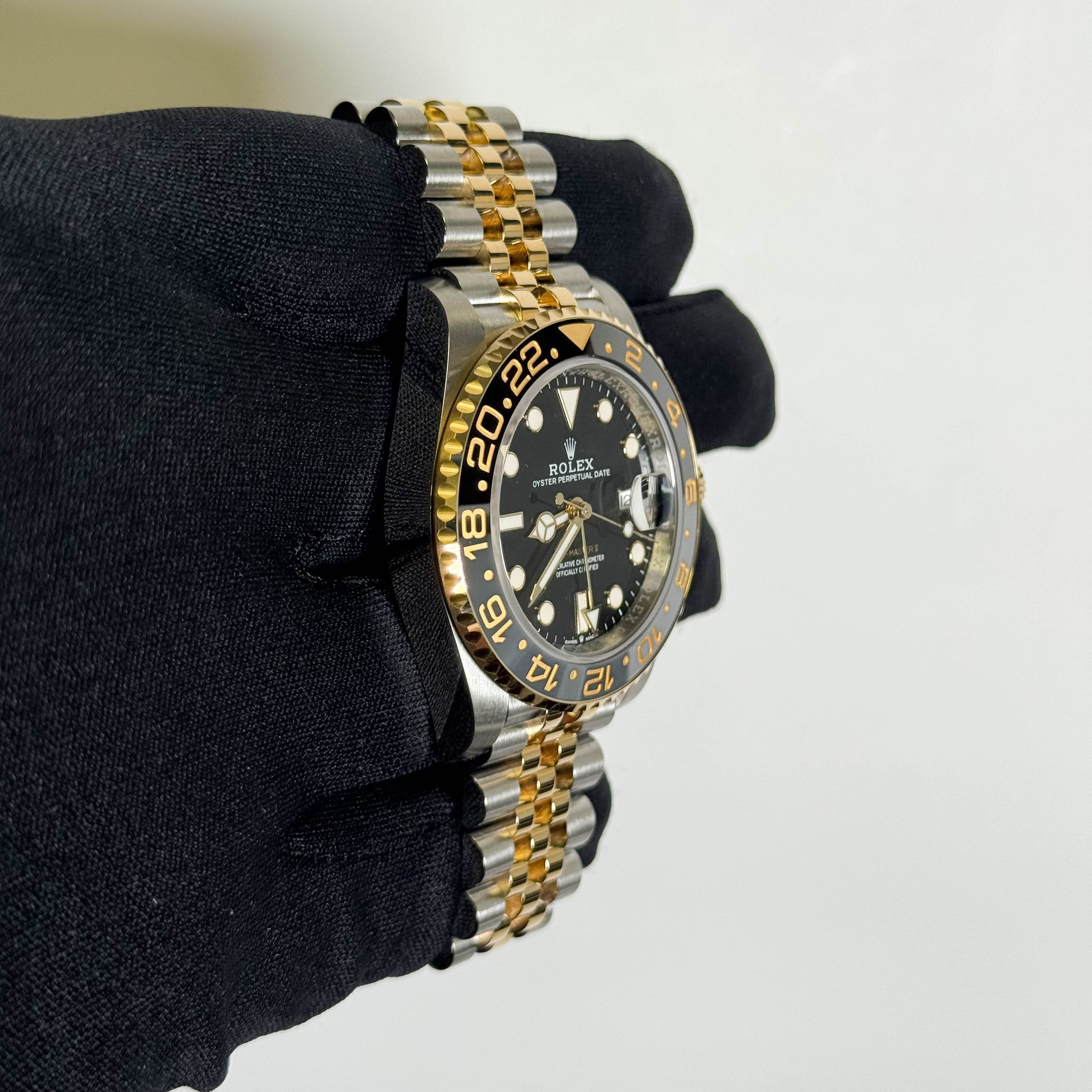Rolex GMT-Master II 40mm Black Dial Watch Ref# 126713GRNR - Happy Jewelers Fine Jewelry Lifetime Warranty