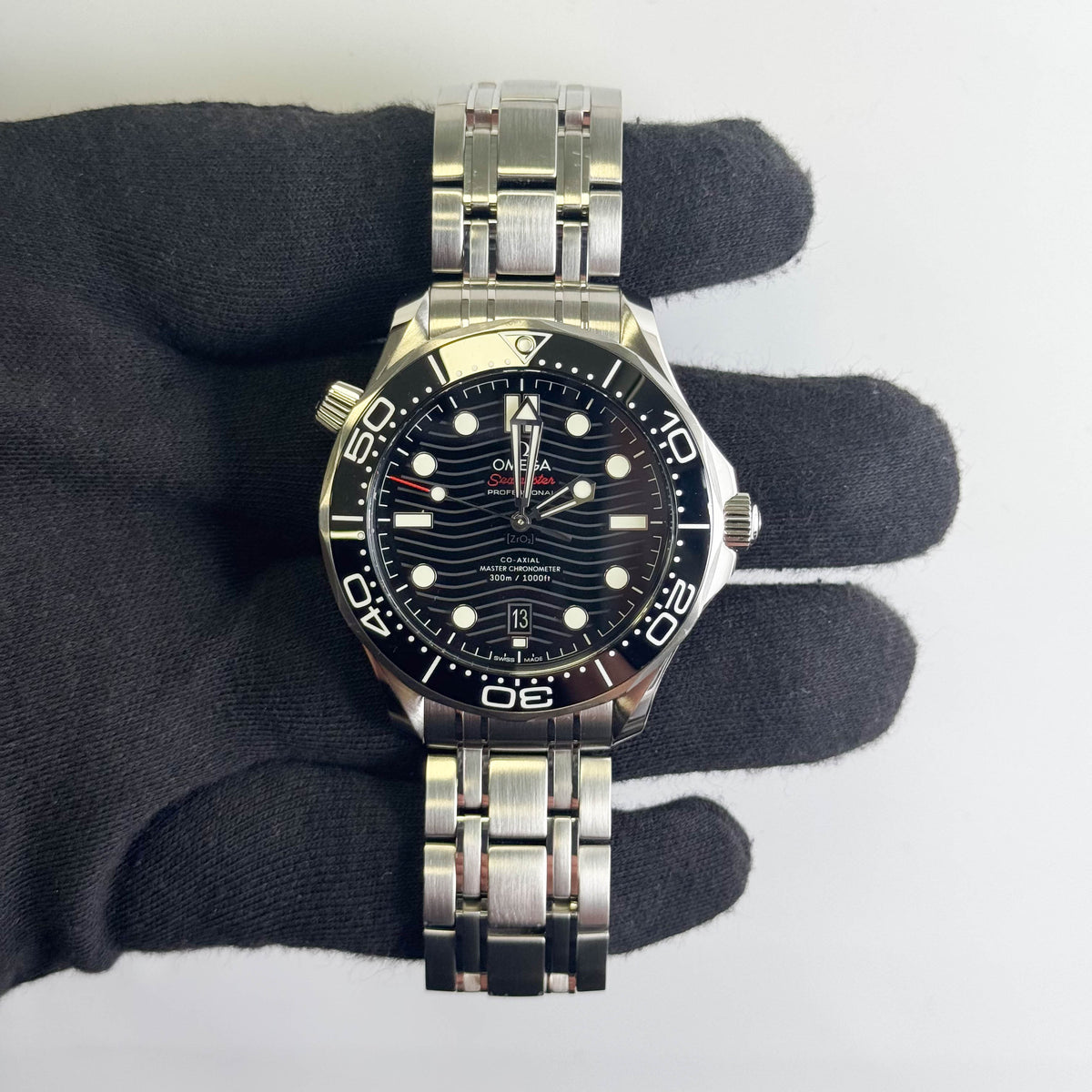 Omega Seamaster 42mm Black Dial Watch Ref# 210.30.42.20.01.001