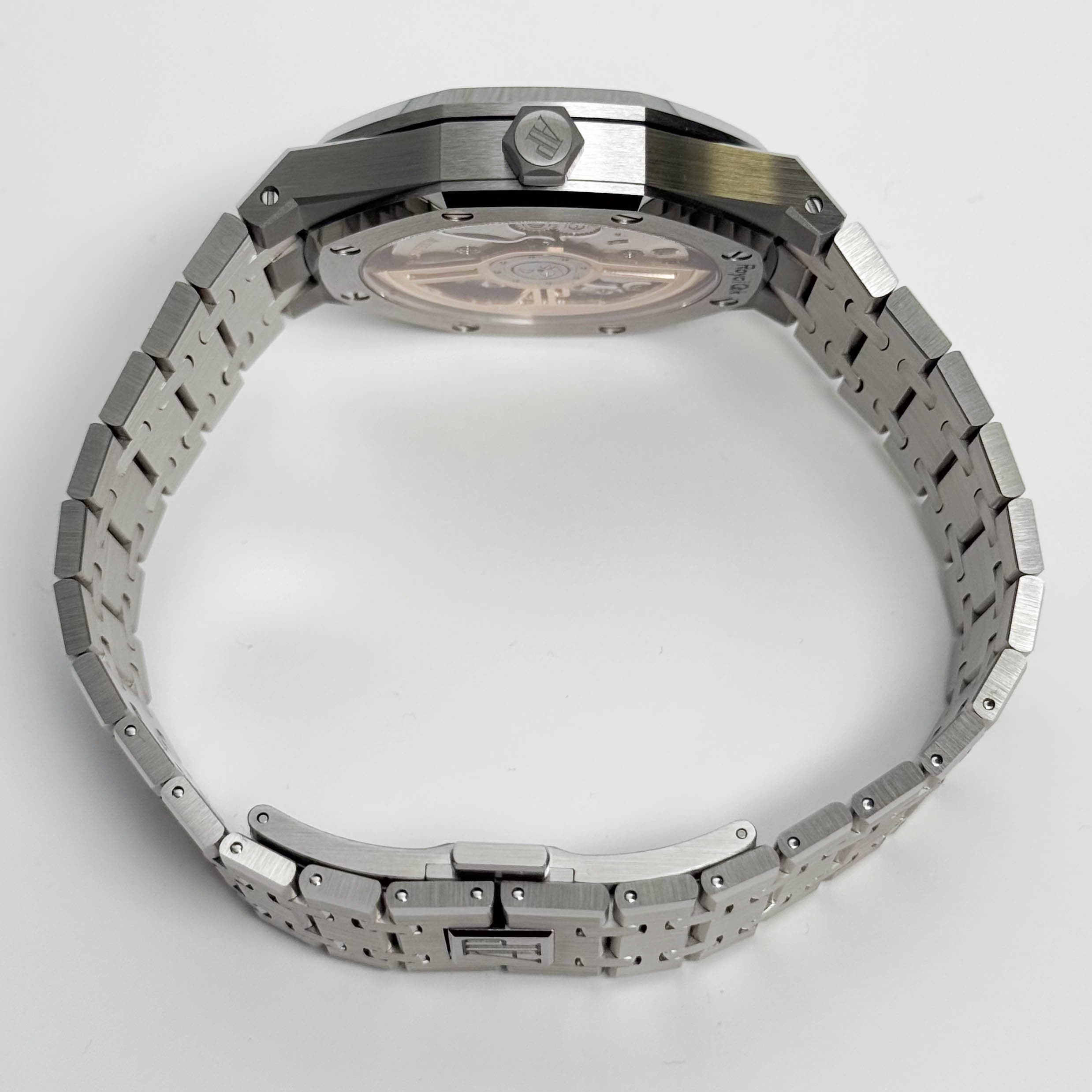 Audemars Piguet Royal Oak 41mm White Dial Watch Ref# 15510ST.OO.1320ST.08