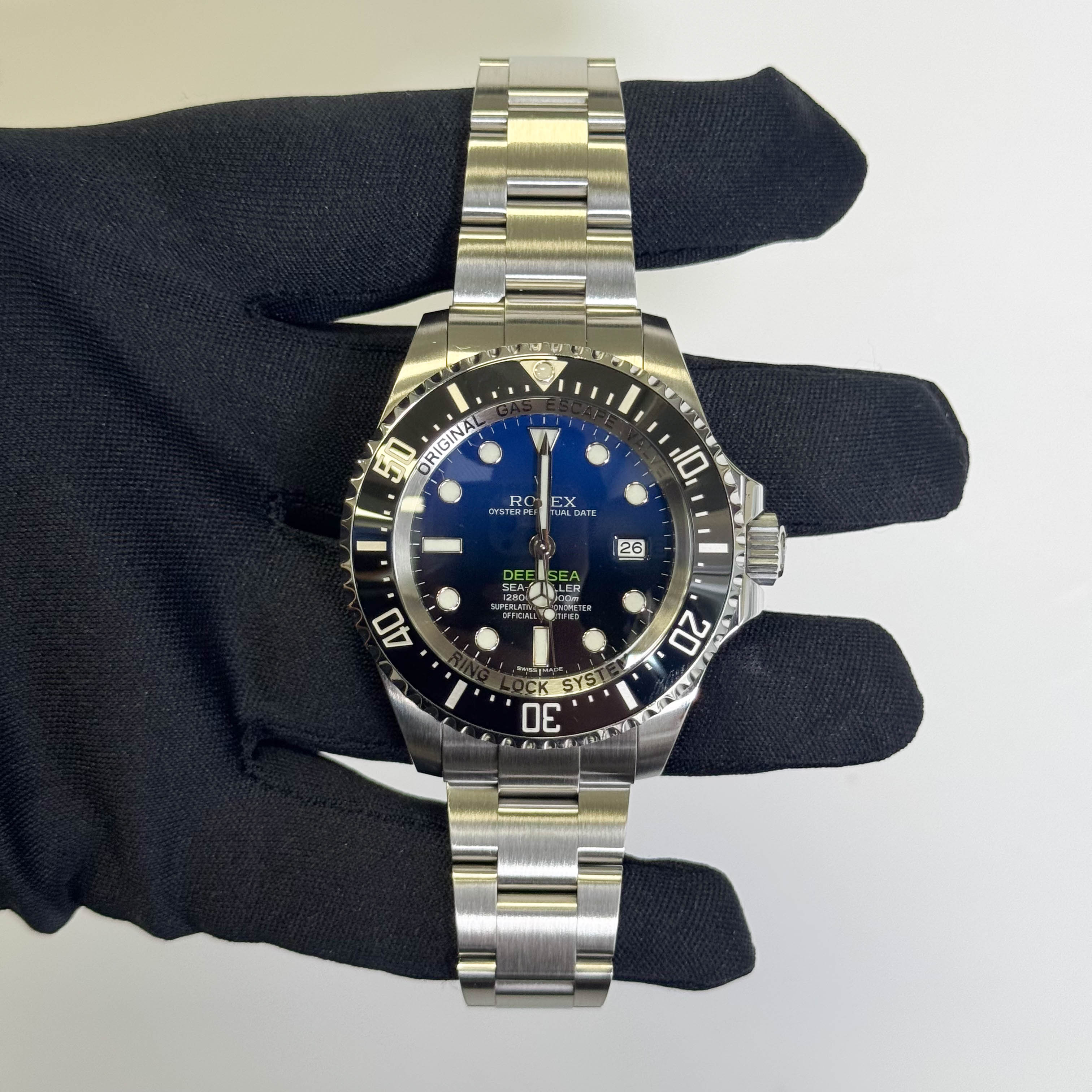Rolex Sea-Dweller 44mm Black/Blue Dial Watch Ref# 116660