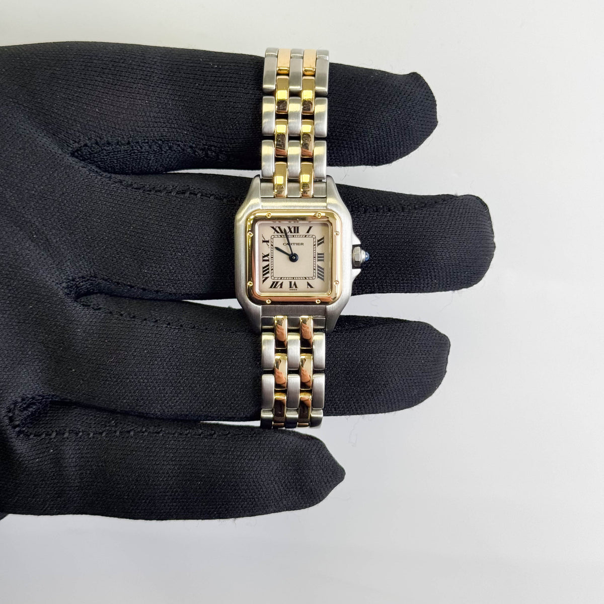 Cartier Panthere 22mm Ivory Dial Watch Ref# W25029B6