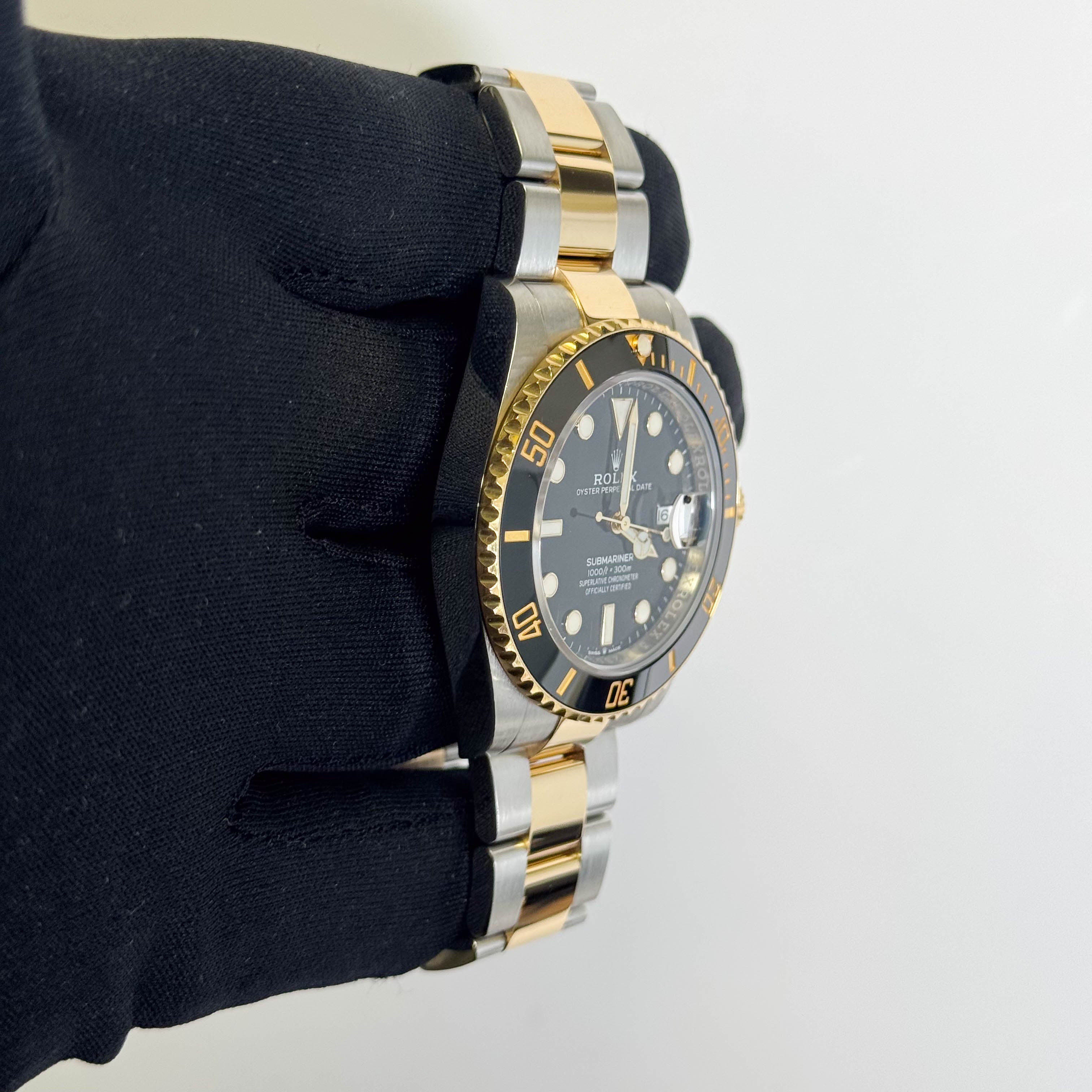 Rolex Submariner 41mm Black Dial Watch Ref# 126613LN