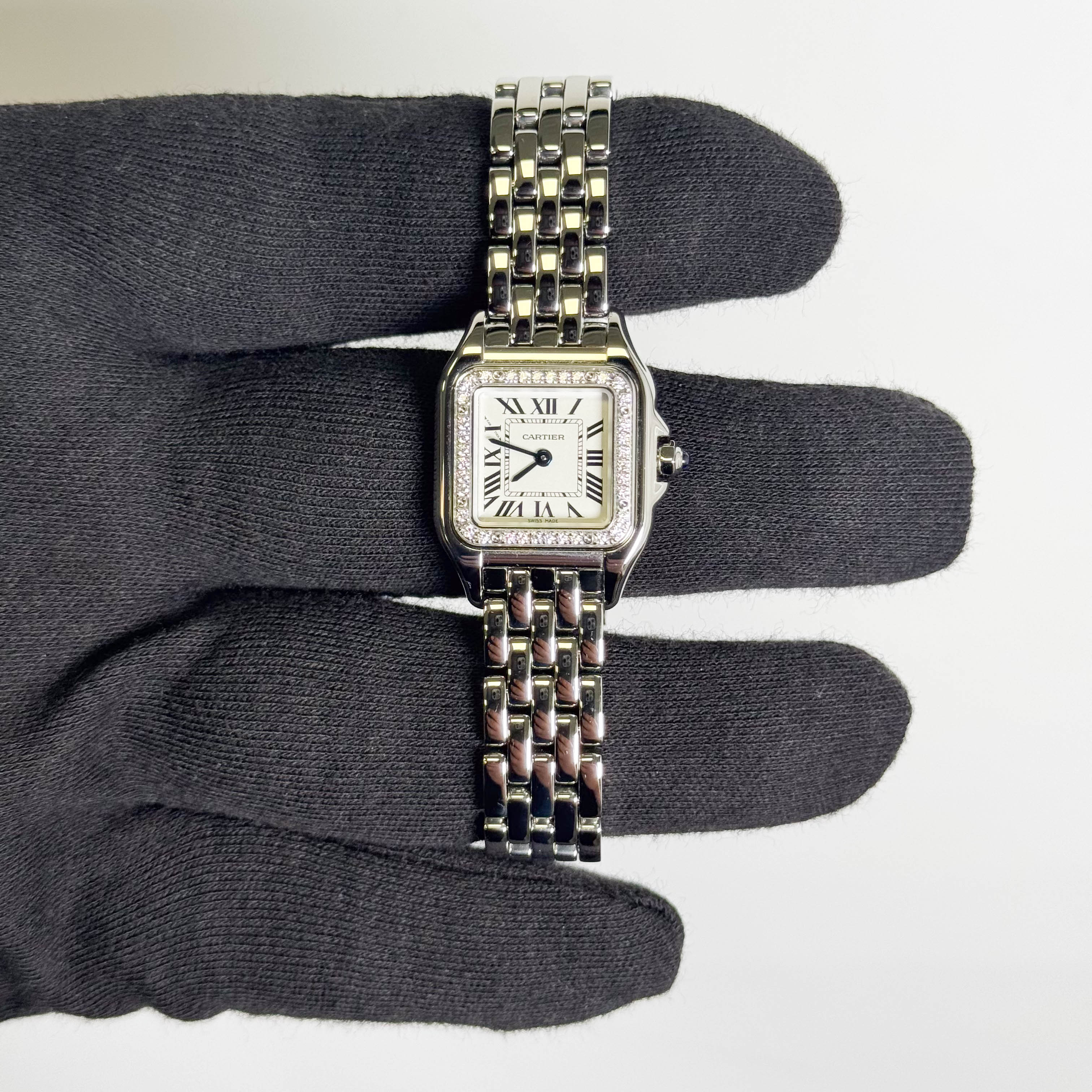 Cartier Panthere 22x30mm Ivory Dial Watch Ref# W4PN0016