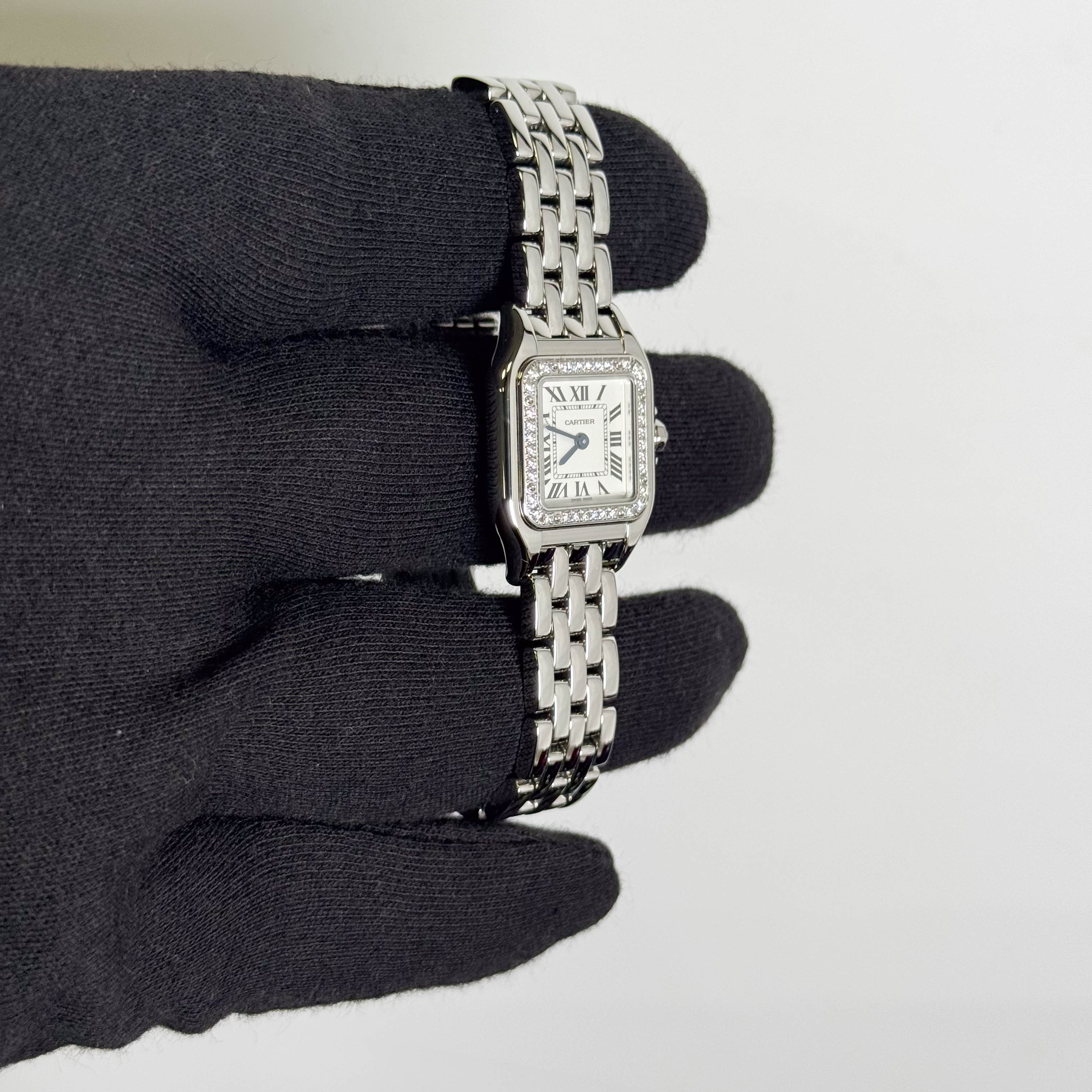Cartier Panthere 22x30mm Ivory Dial Watch Ref# W4PN0016