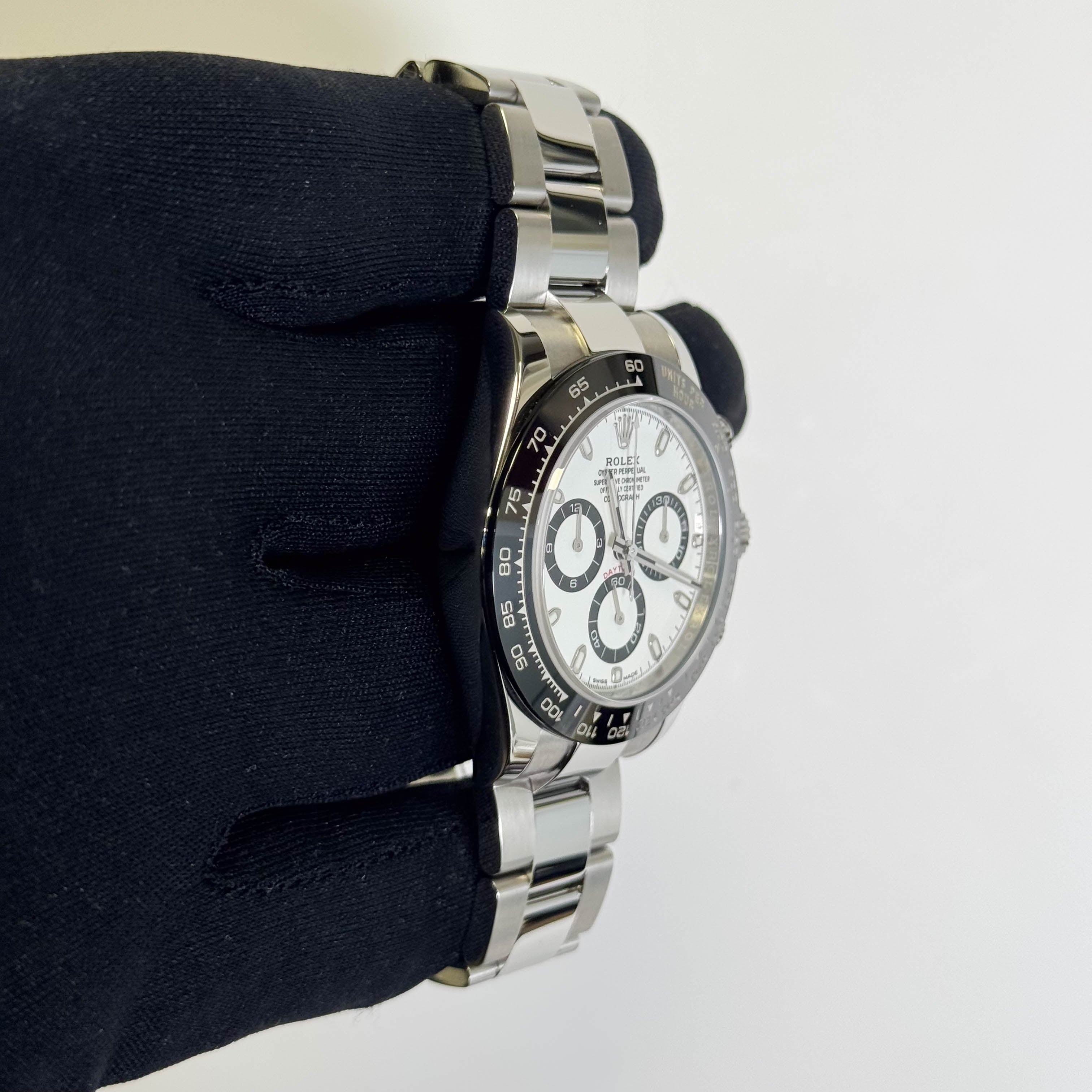 Rolex Daytona 40mm White Dial Watch Ref# 116500LN - Happy Jewelers Fine Jewelry Lifetime Warranty