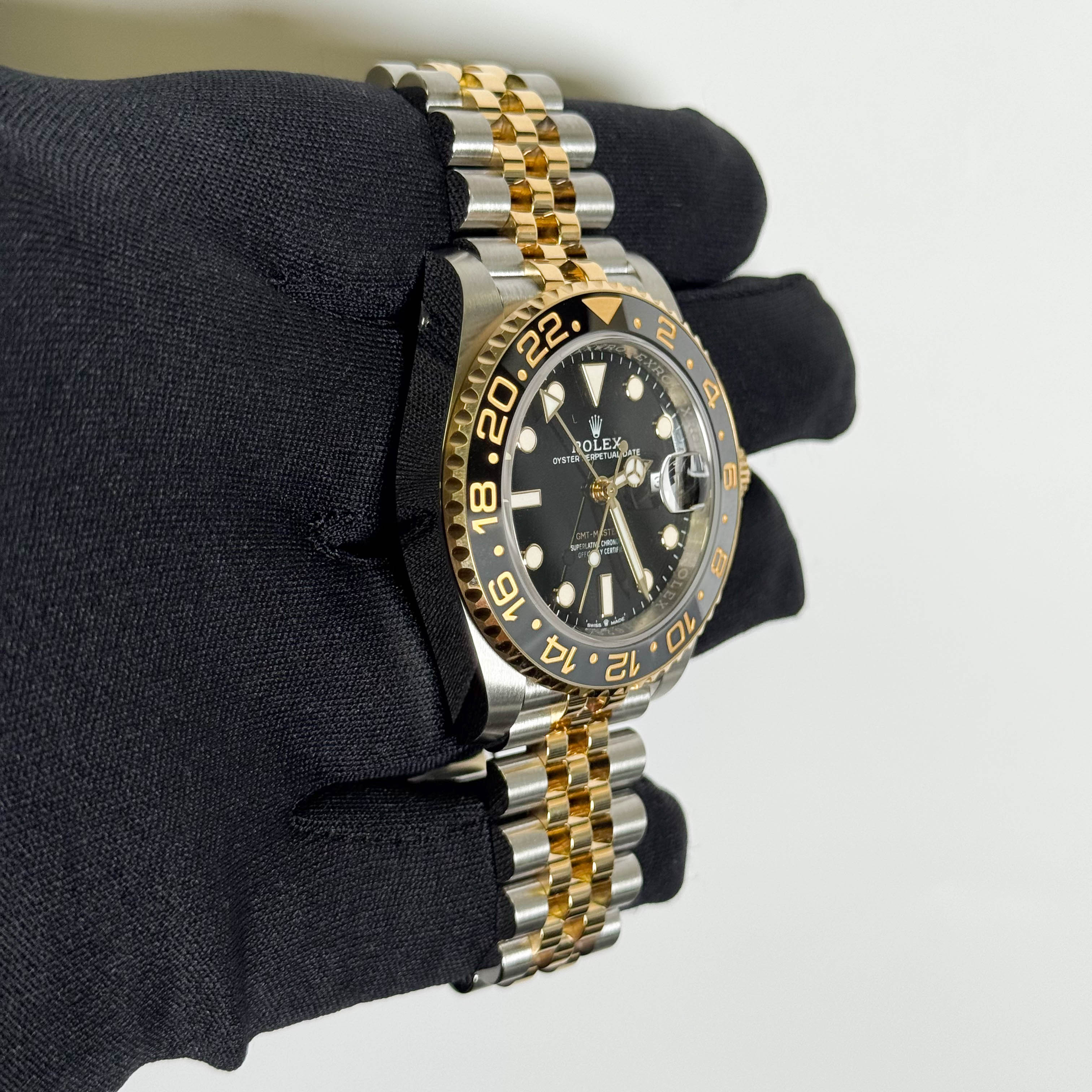 Rolex GMT-Master II 40mm Black Dial Watch Ref# 126713GRNR - Happy Jewelers Fine Jewelry Lifetime Warranty