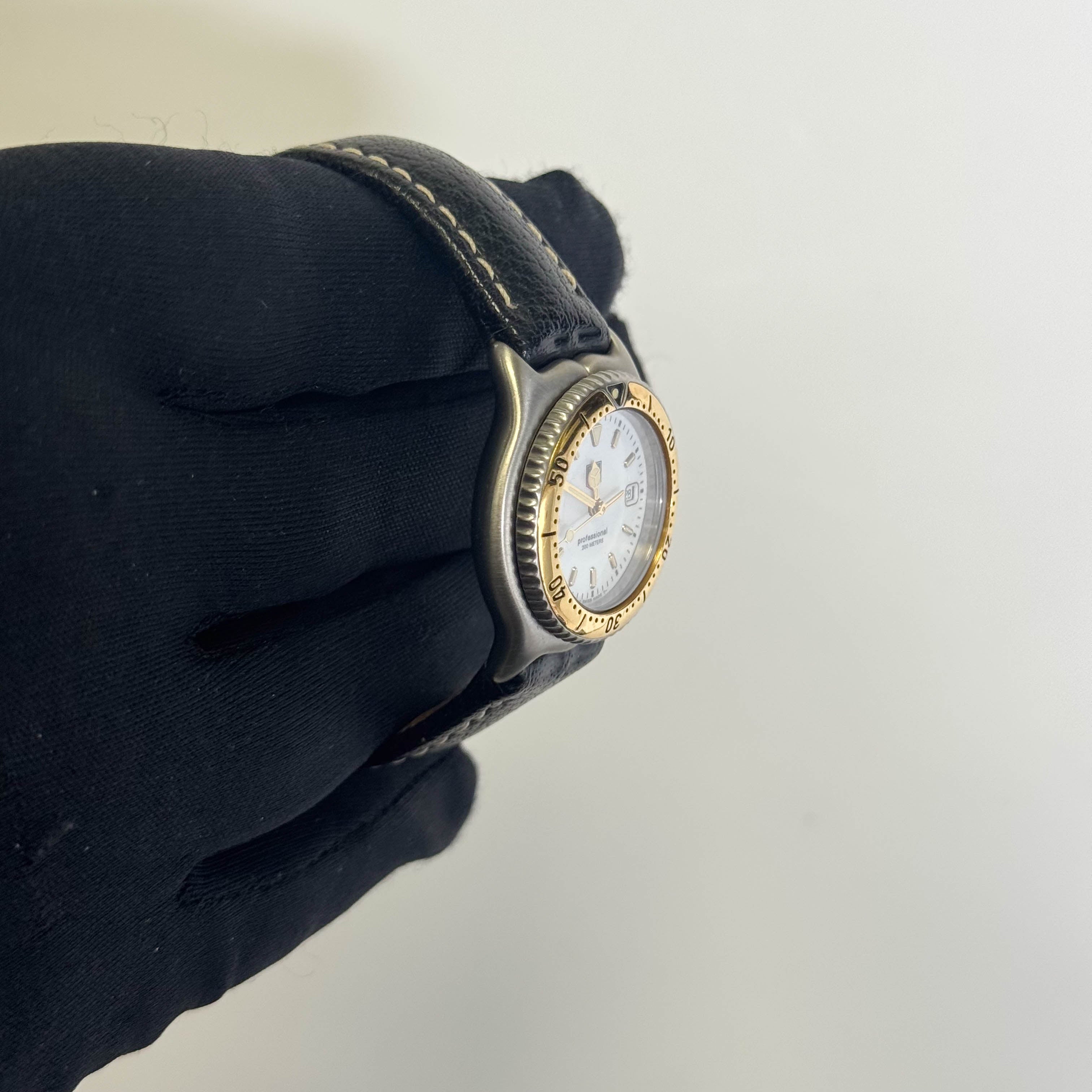 Tag Heuer Sports Elegance Link (SEL) 28mm White Dial Watch Ref# WI1350