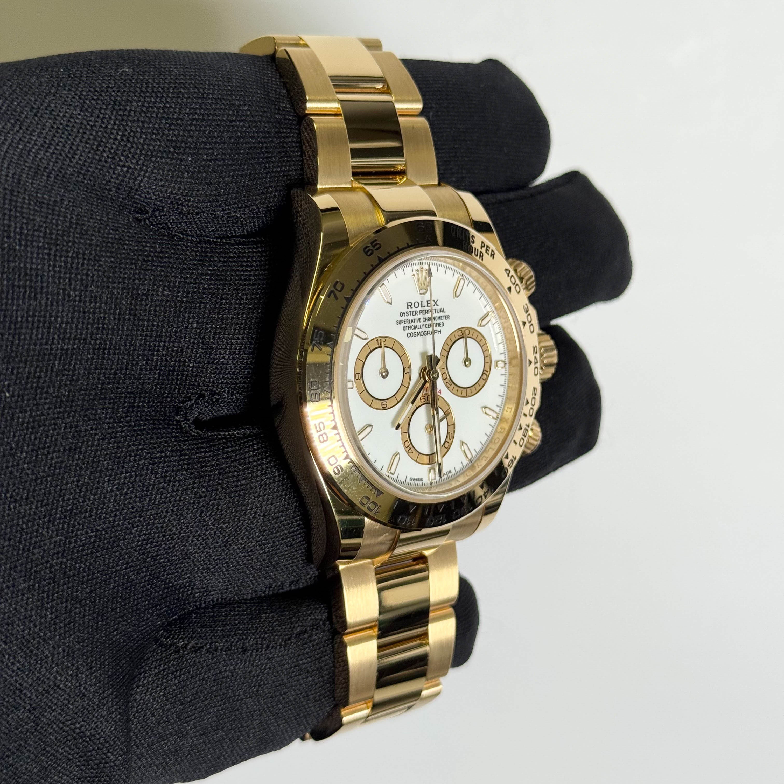 Rolex Daytona 40mm White Dial Watch Ref# 126508